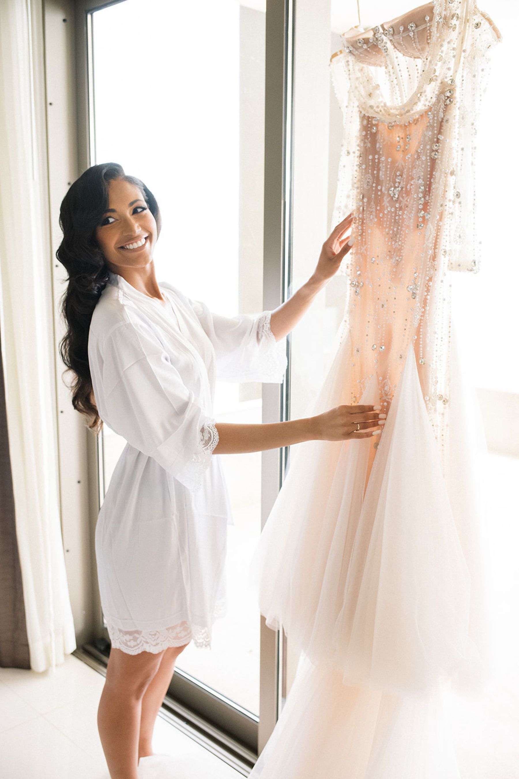 Deana &amp; Reggie: A Modern Elegant Destination Wedding at Sunset Monalisa photo