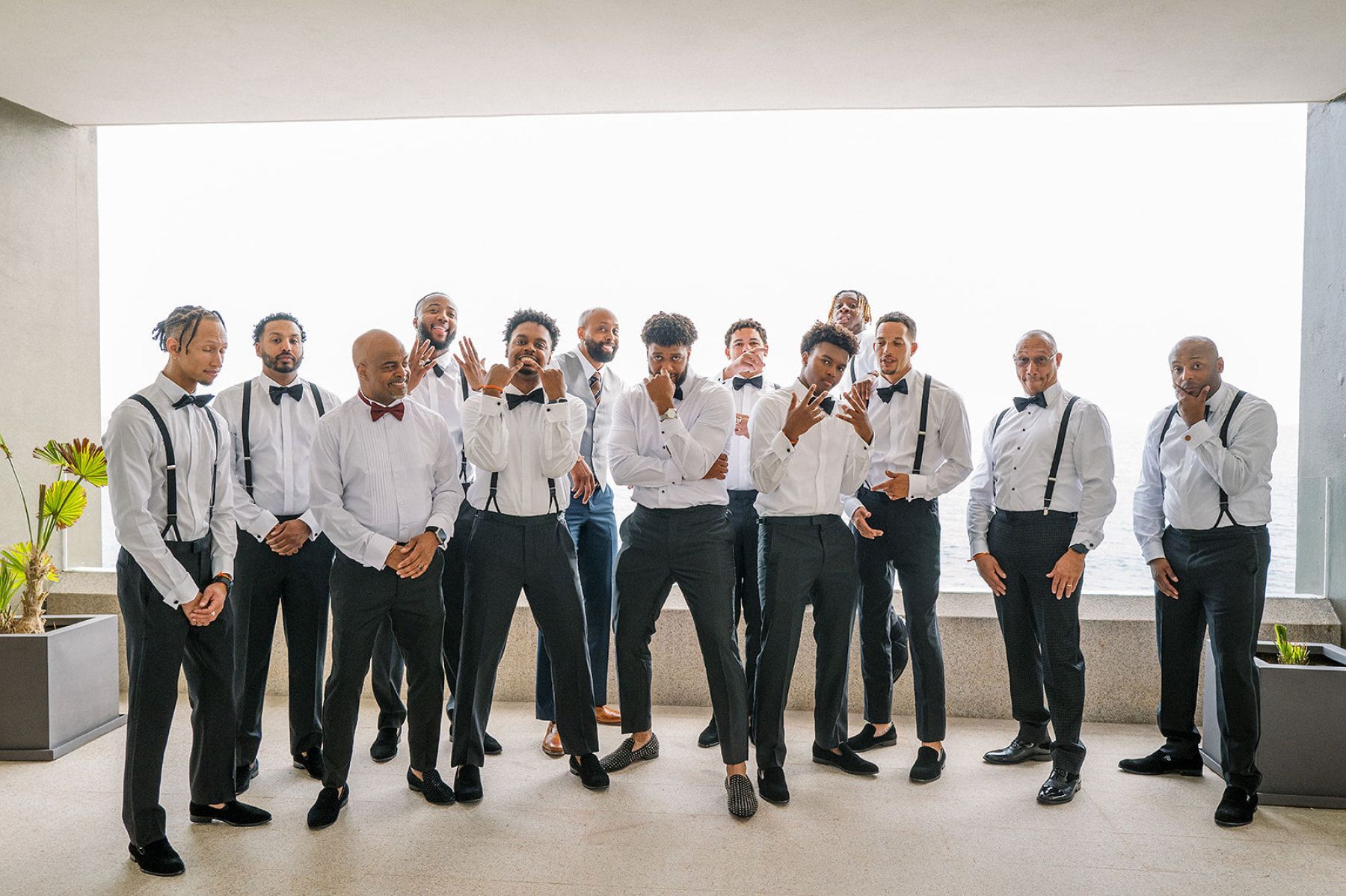 Deana &amp; Reggie: A Modern Elegant Destination Wedding at Sunset Monalisa photo