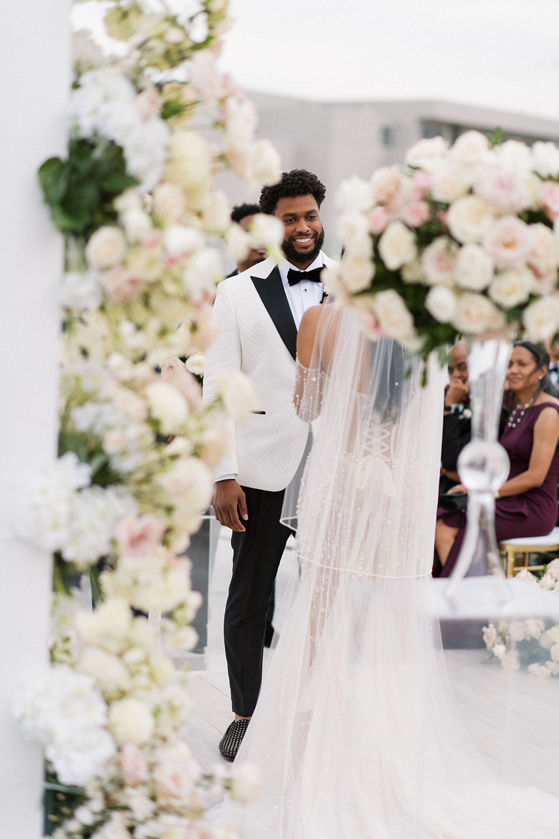 Deana &amp; Reggie: A Modern Elegant Destination Wedding at Sunset Monalisa photo