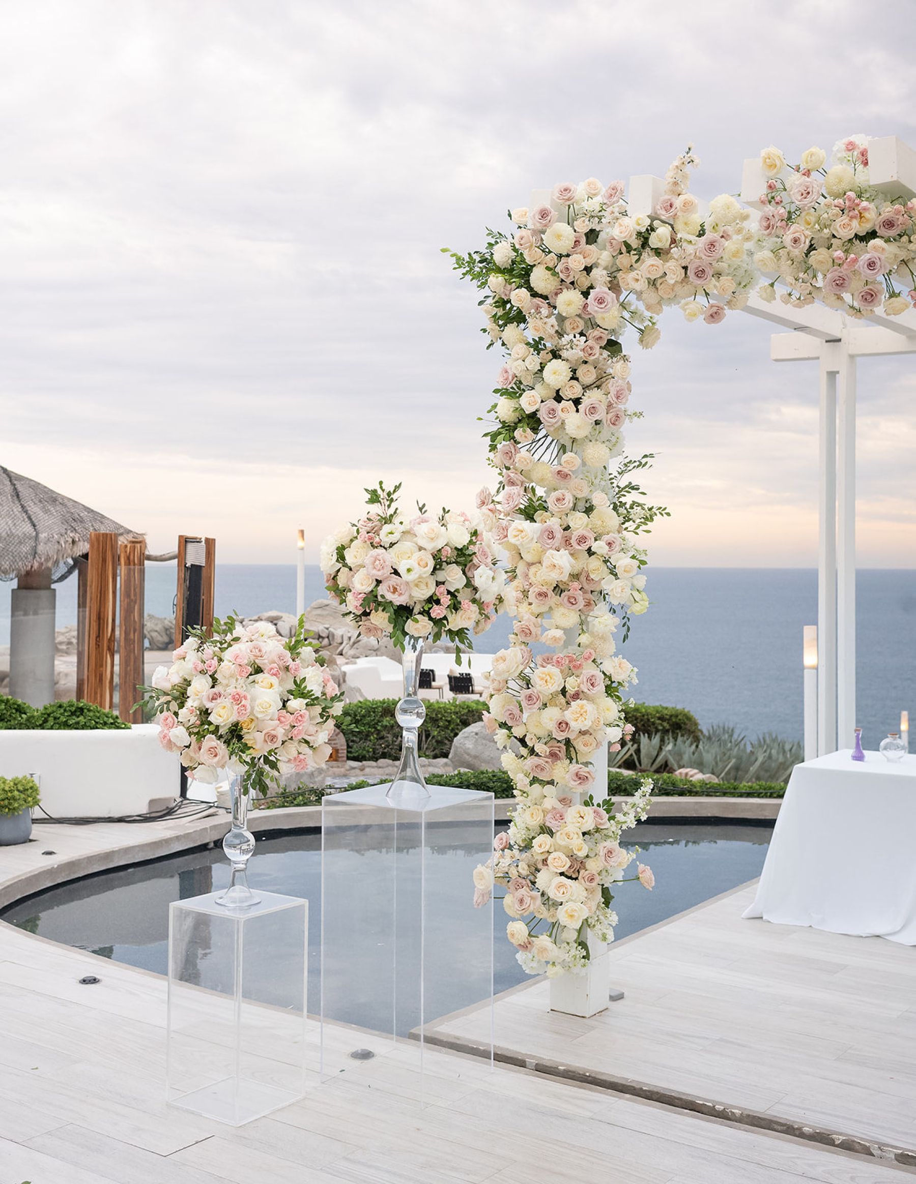 Deana &amp; Reggie: A Modern Elegant Destination Wedding at Sunset Monalisa photo