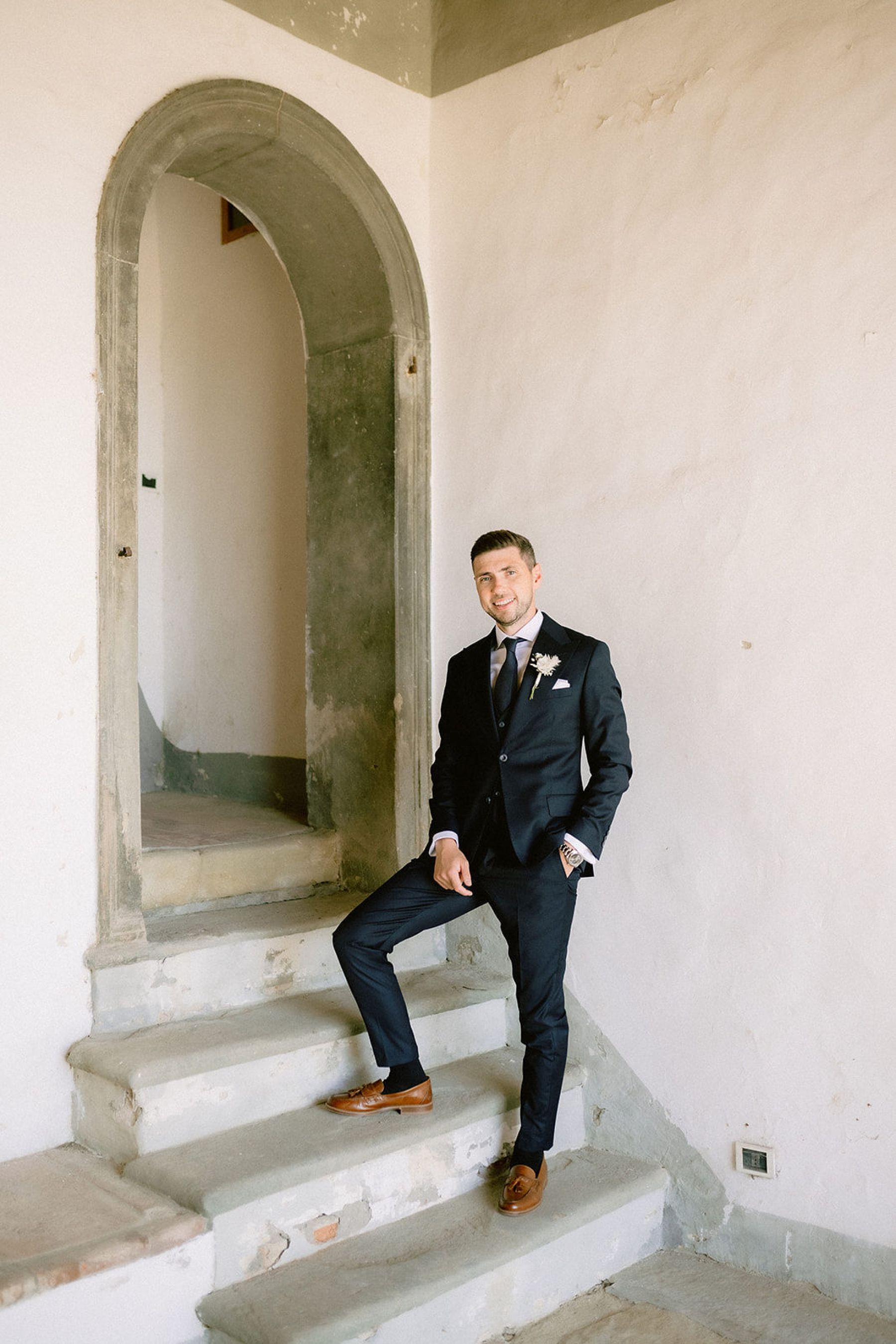 A Timeless Fairytale: Bethanie and Thomas' Enchanting Wedding at Villa Gamberaia photo