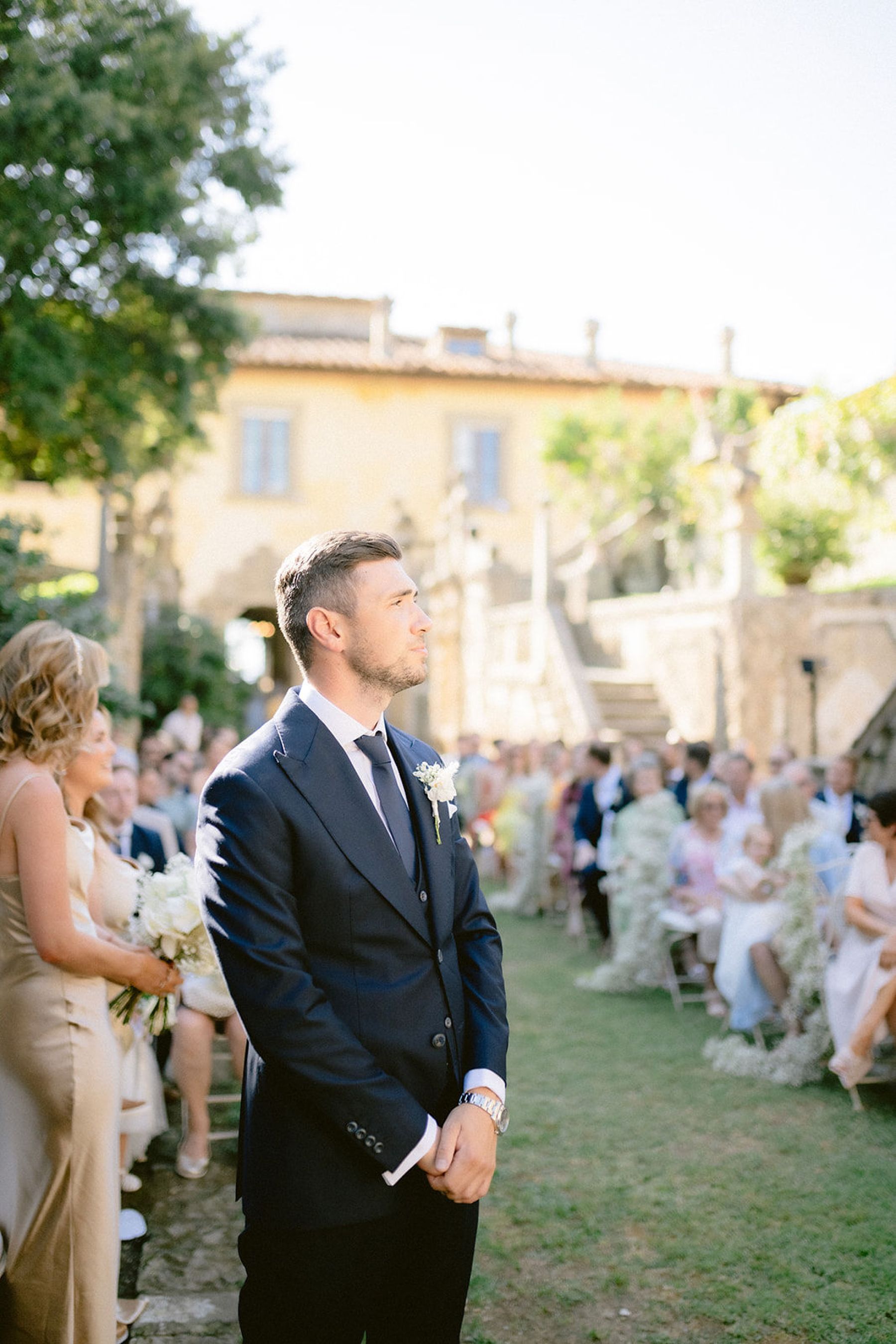A Timeless Fairytale: Bethanie and Thomas' Enchanting Wedding at Villa Gamberaia photo