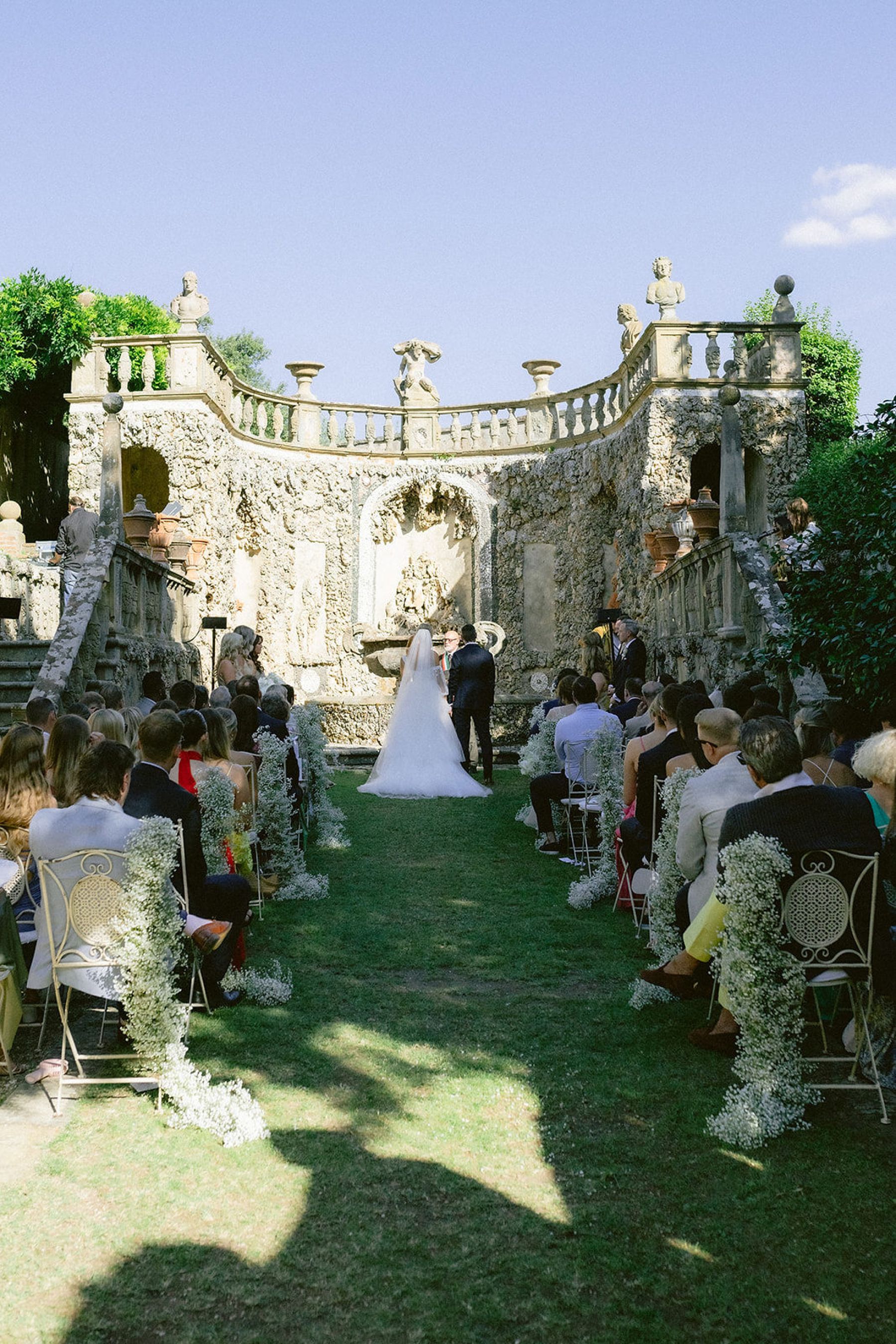 A Timeless Fairytale: Bethanie and Thomas' Enchanting Wedding at Villa Gamberaia photo