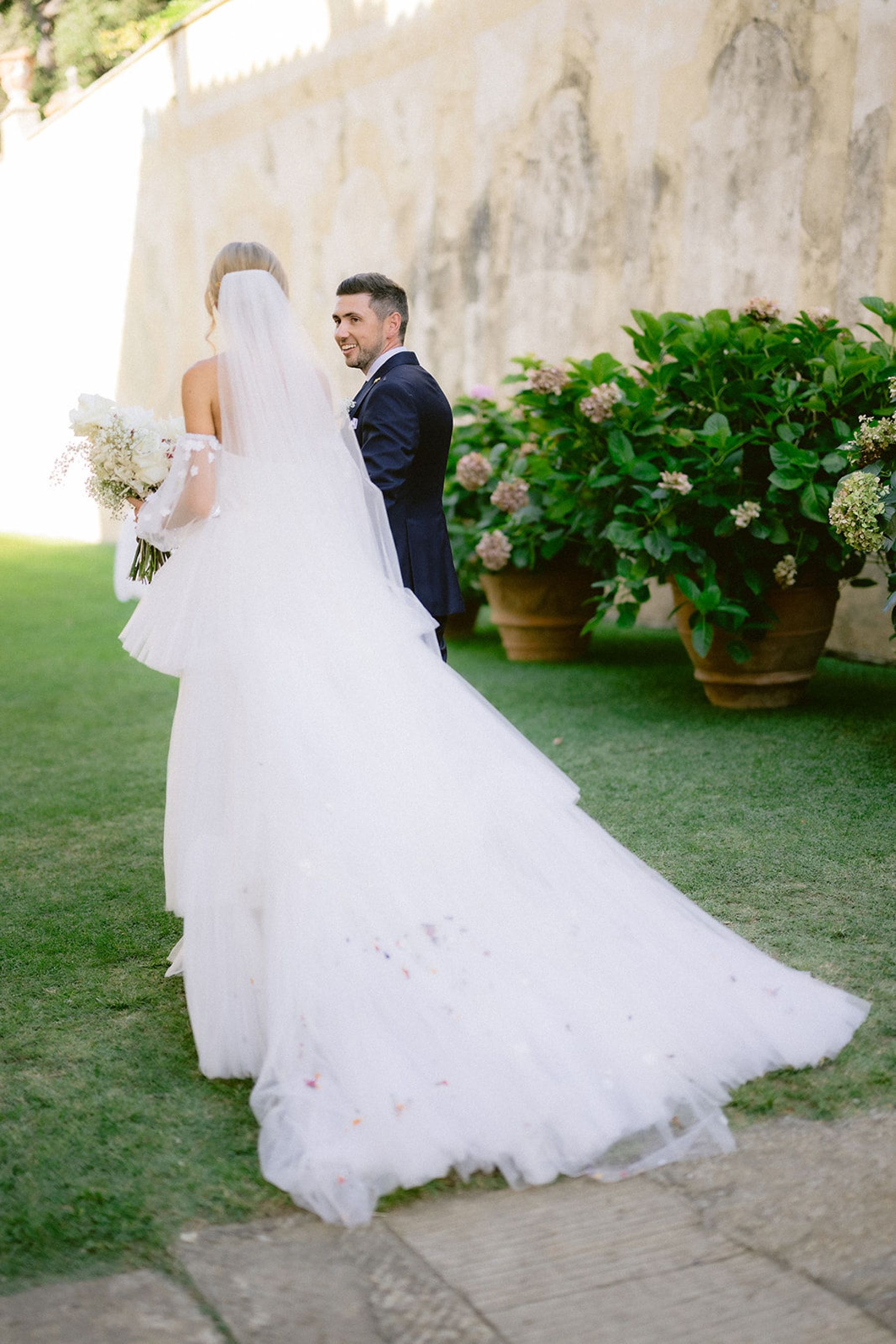 A Timeless Fairytale: Bethanie and Thomas' Enchanting Wedding at Villa Gamberaia photo