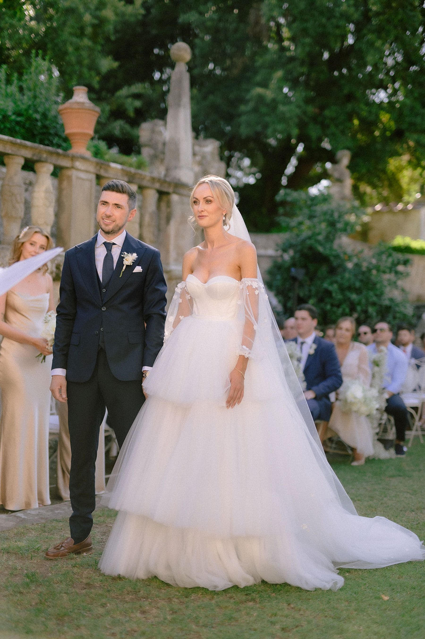 A Timeless Fairytale: Bethanie and Thomas' Enchanting Wedding at Villa Gamberaia photo