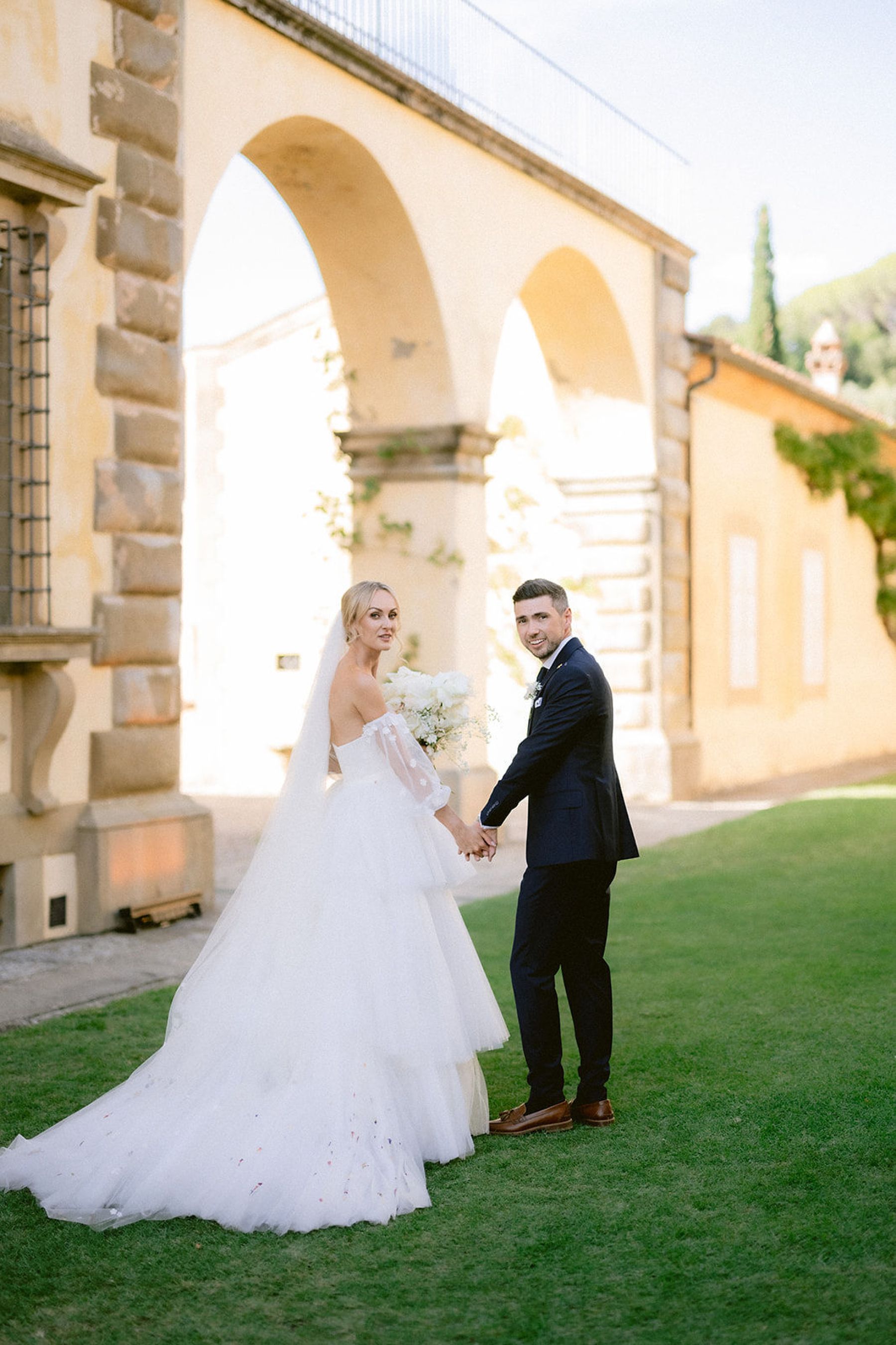 A Timeless Fairytale: Bethanie and Thomas' Enchanting Wedding at Villa Gamberaia photo