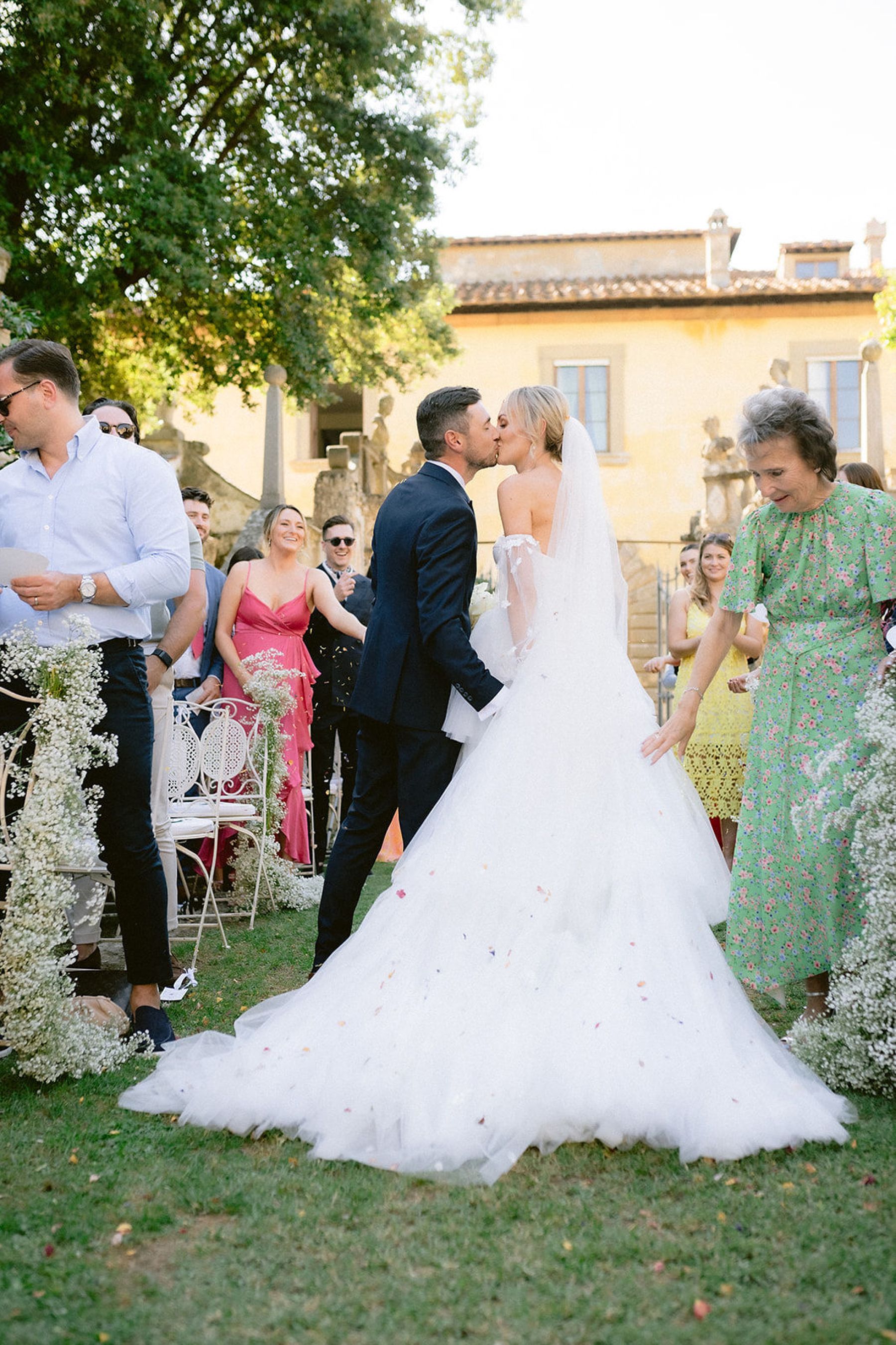 A Timeless Fairytale: Bethanie and Thomas' Enchanting Wedding at Villa Gamberaia photo