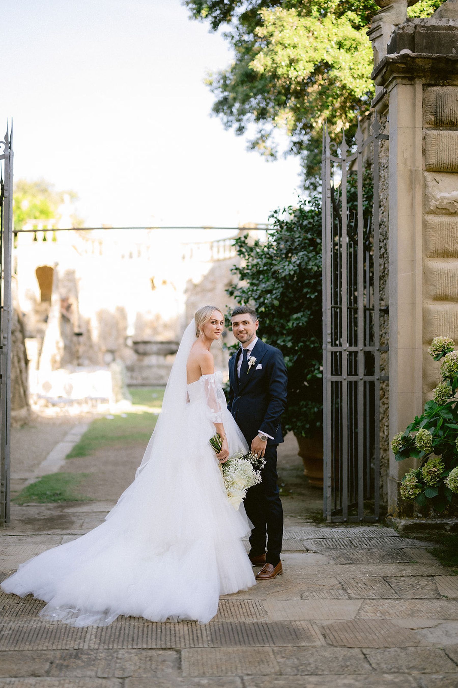 A Timeless Fairytale: Bethanie and Thomas' Enchanting Wedding at Villa Gamberaia photo