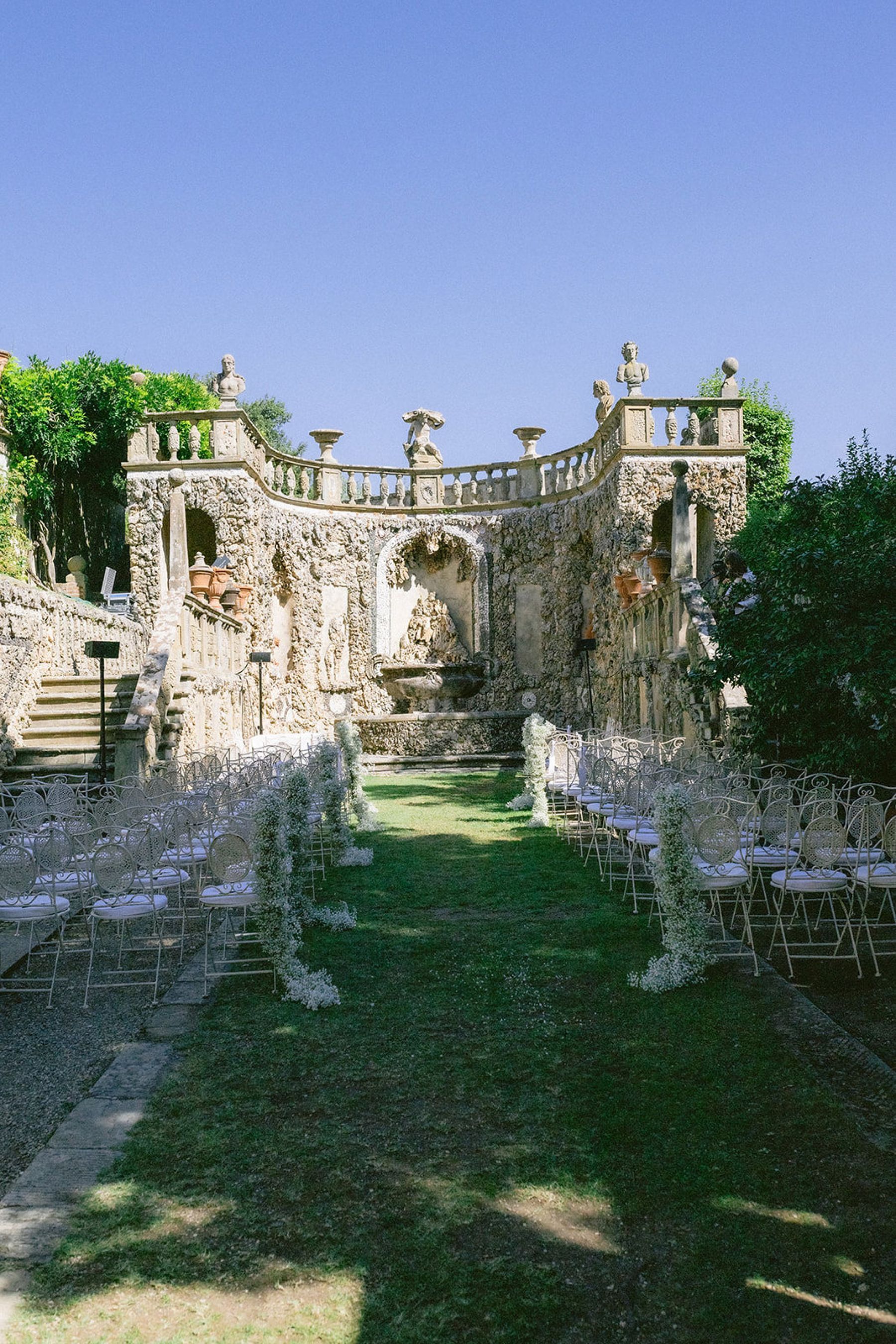 A Timeless Fairytale: Bethanie and Thomas' Enchanting Wedding at Villa Gamberaia photo