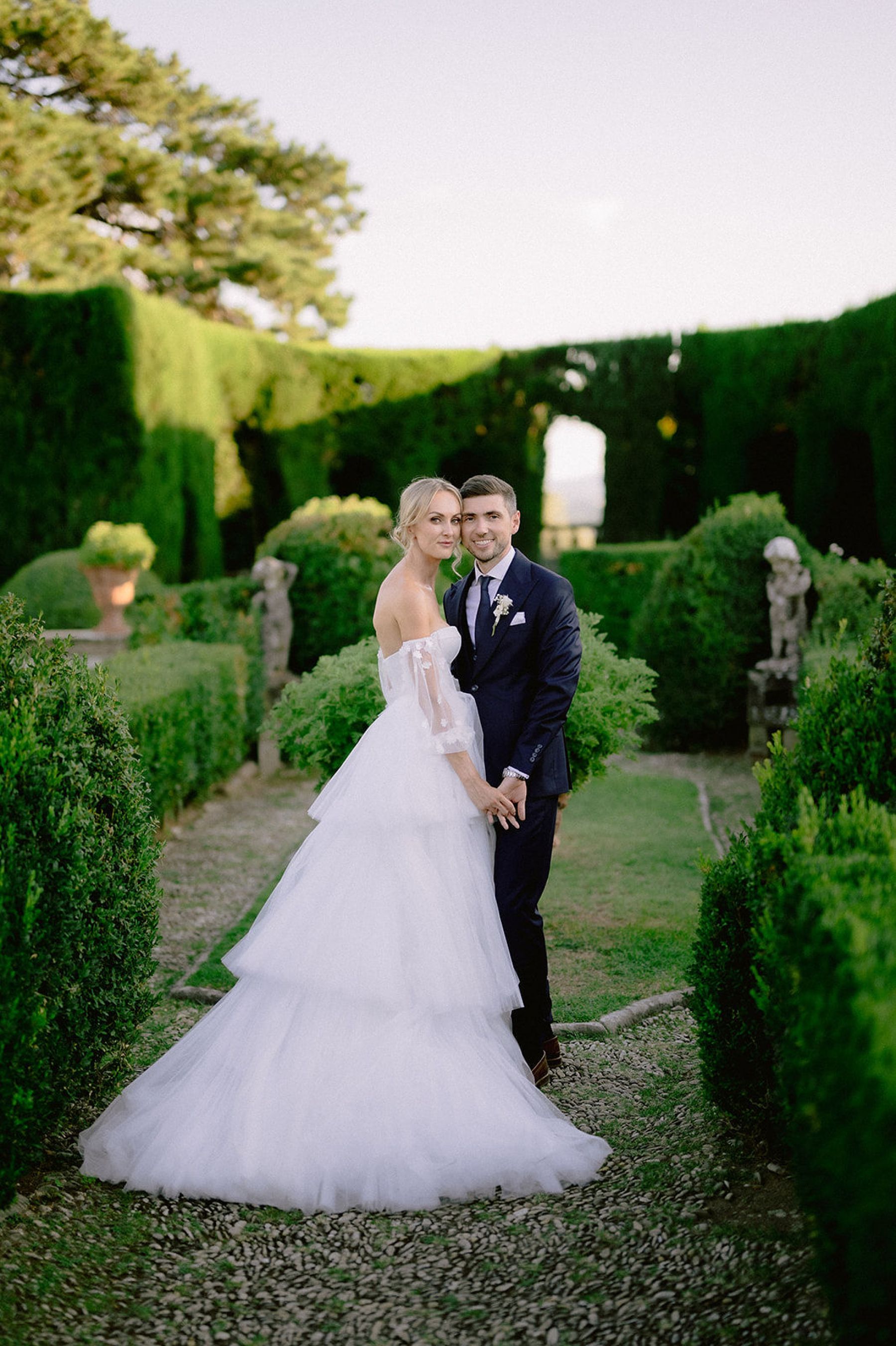 A Timeless Fairytale: Bethanie and Thomas' Enchanting Wedding at Villa Gamberaia photo