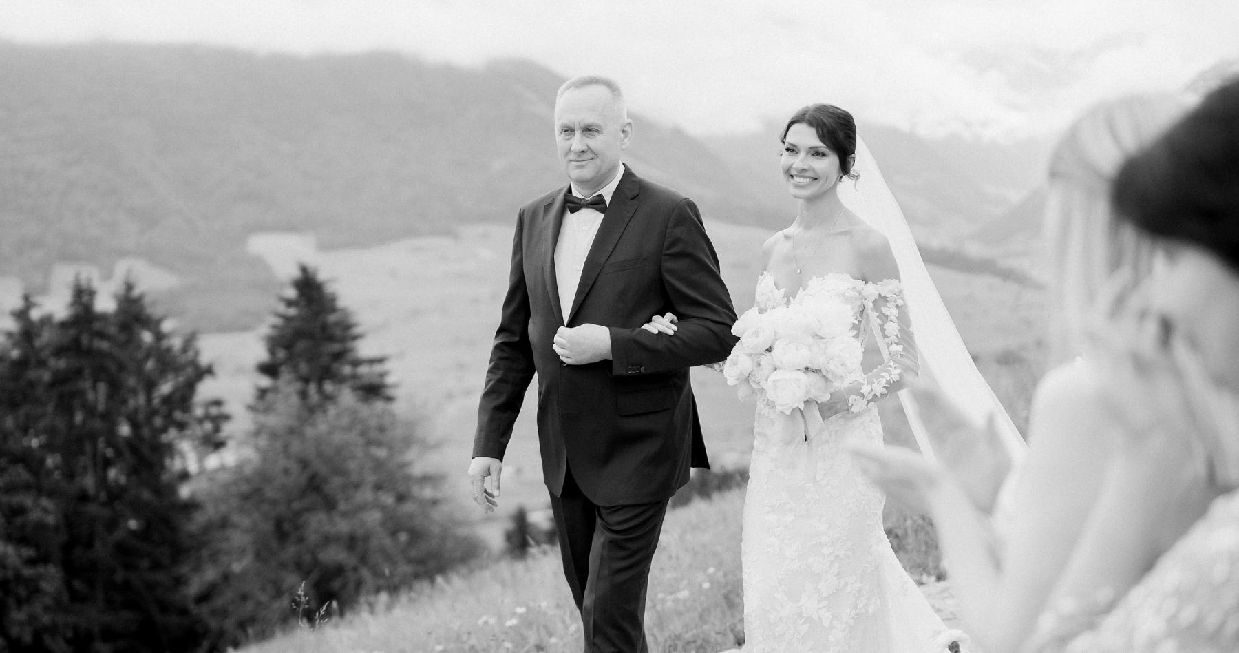 A Romantic Swiss Mountain Celebration: Alina &amp; Alex's Elegant Wedding at Villa Honegg photo