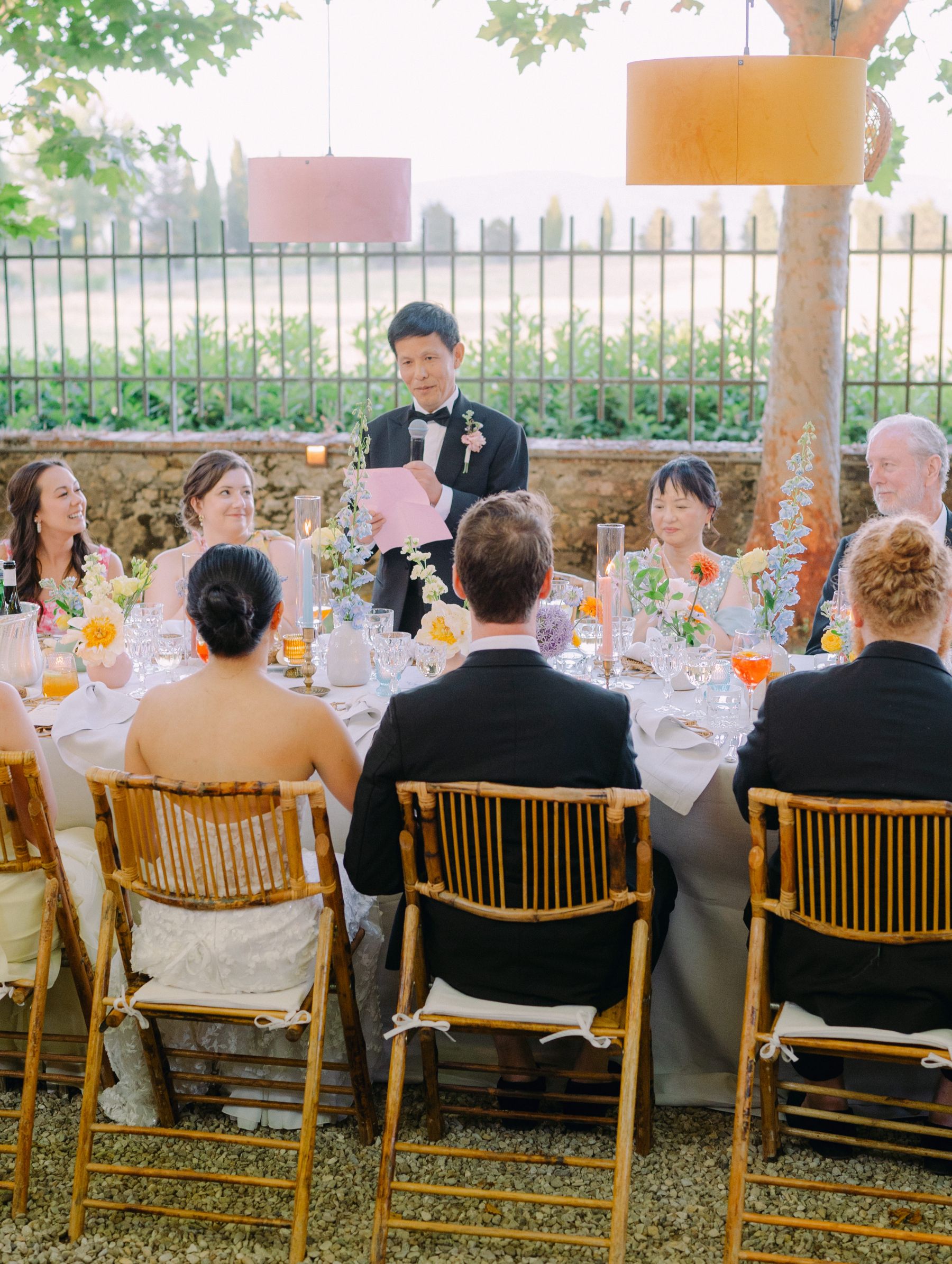 Under the Tuscan Sun: Isabel and Collin's Enchanting Wedding at Villa La Selva photo