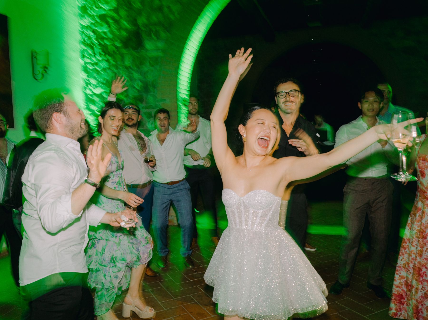 Under the Tuscan Sun: Isabel and Collin's Enchanting Wedding at Villa La Selva photo