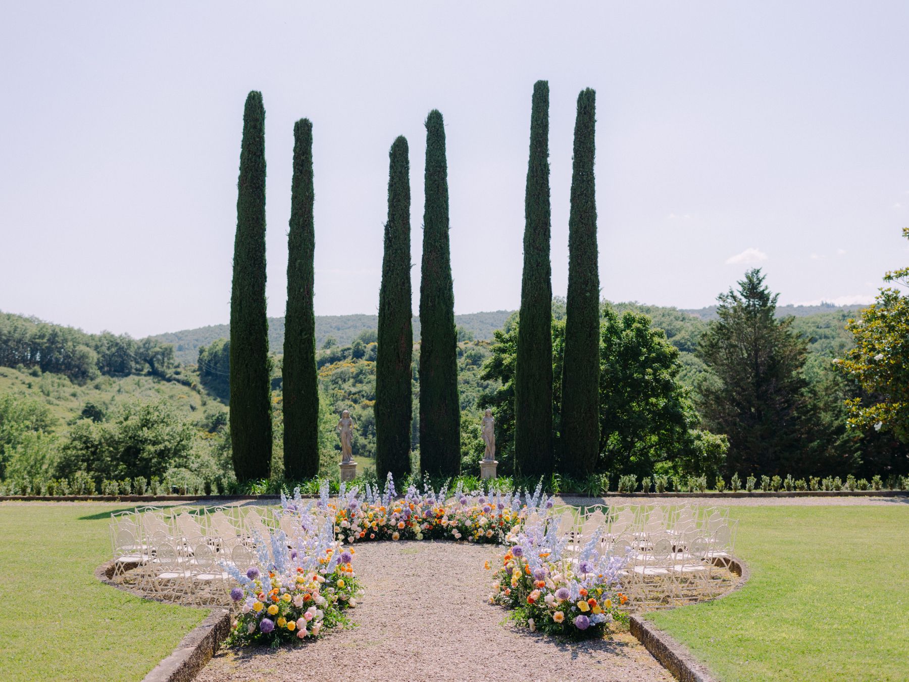 Under the Tuscan Sun: Isabel and Collin's Enchanting Wedding at Villa La Selva photo