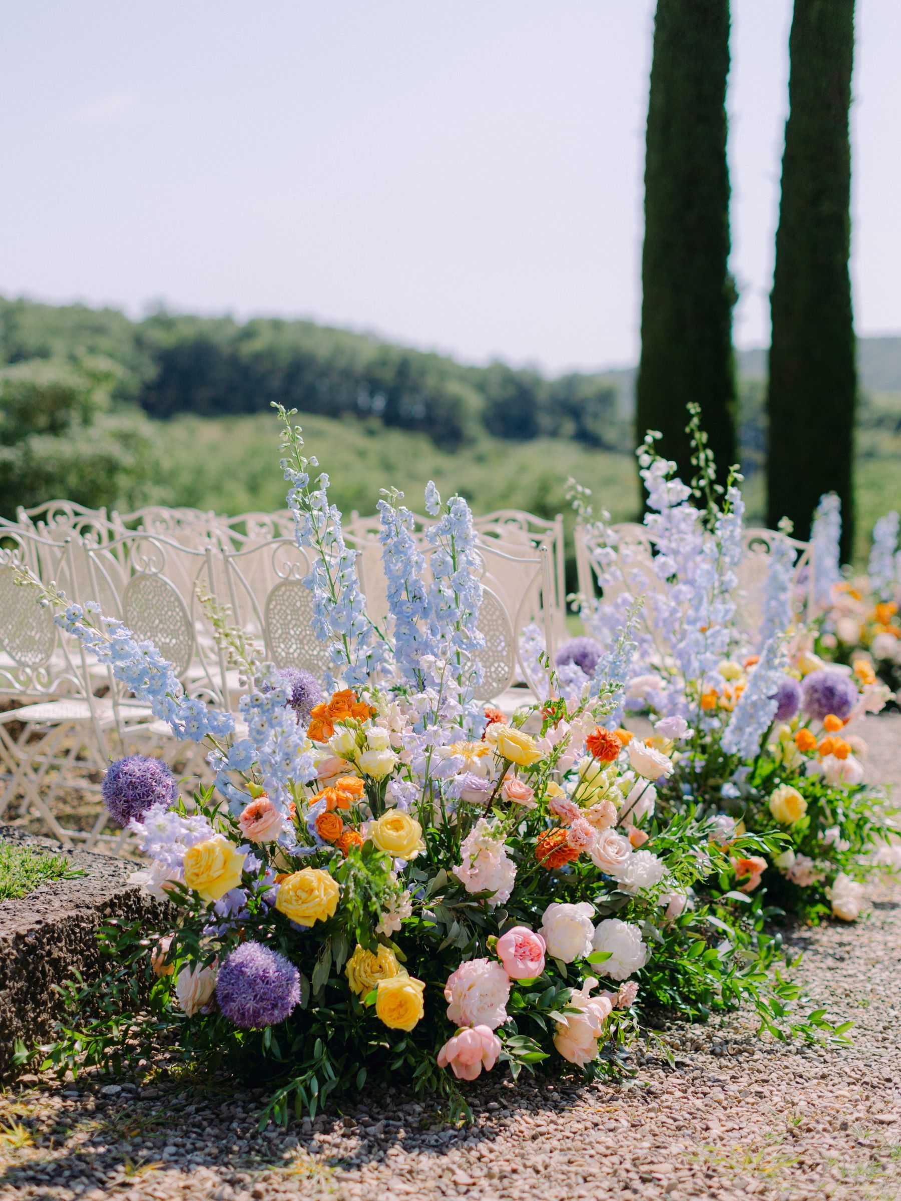 Under the Tuscan Sun: Isabel and Collin's Enchanting Wedding at Villa La Selva photo