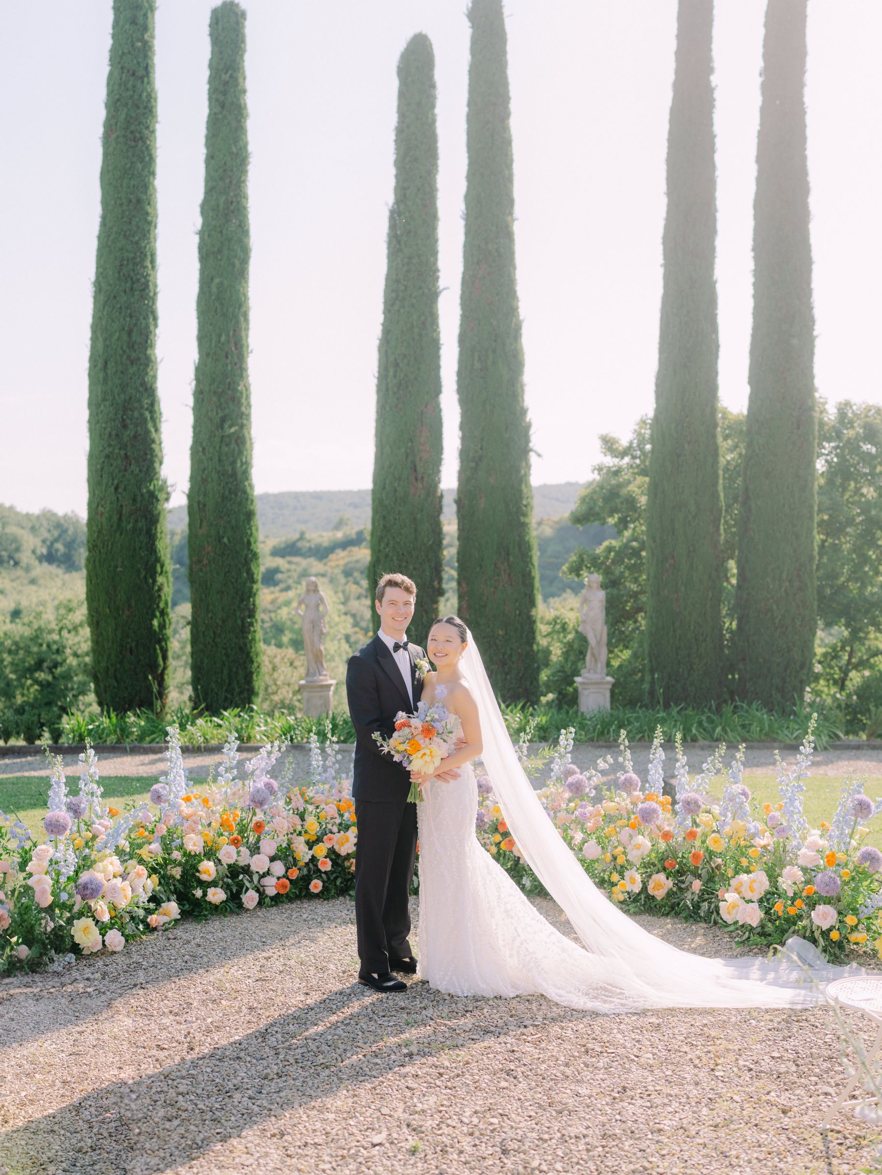 Under the Tuscan Sun: Isabel and Collin's Enchanting Wedding at Villa La Selva photo