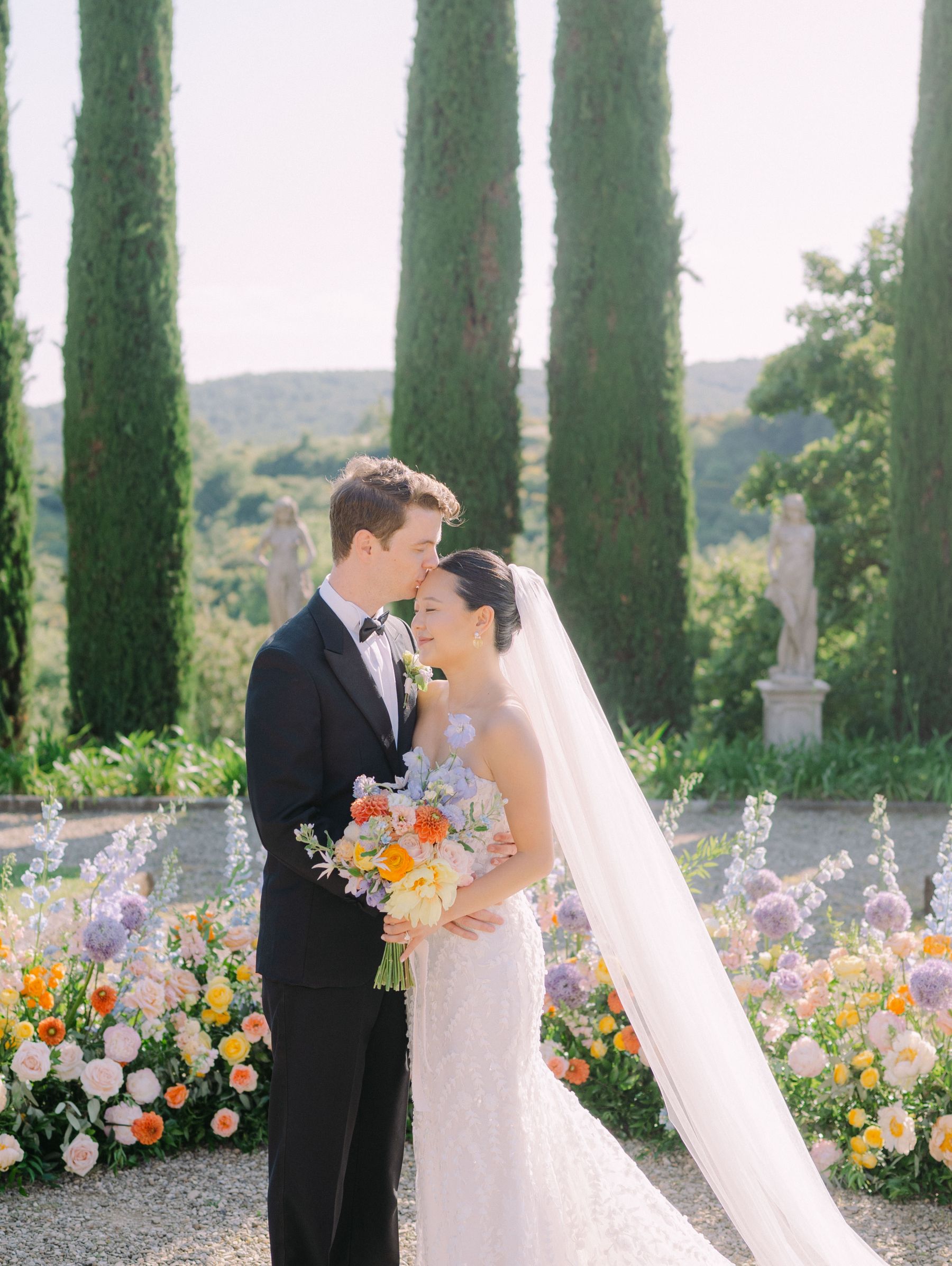Under the Tuscan Sun: Isabel and Collin's Enchanting Wedding at Villa La Selva photo