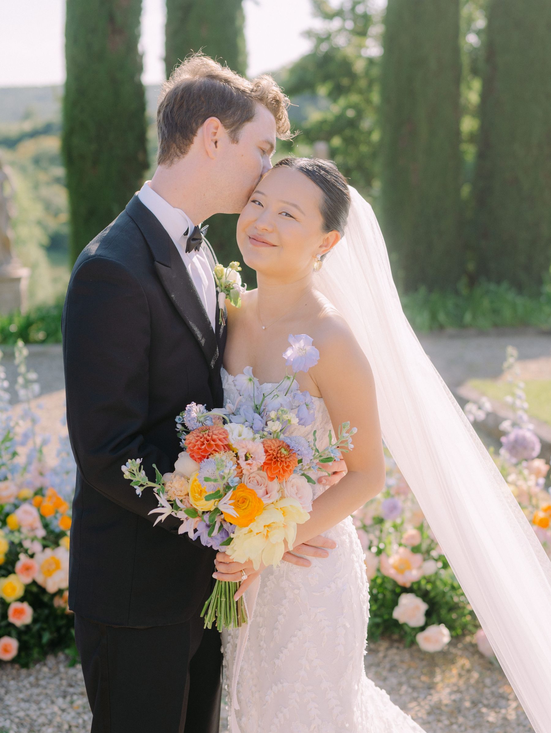 Under the Tuscan Sun: Isabel and Collin's Enchanting Wedding at Villa La Selva photo