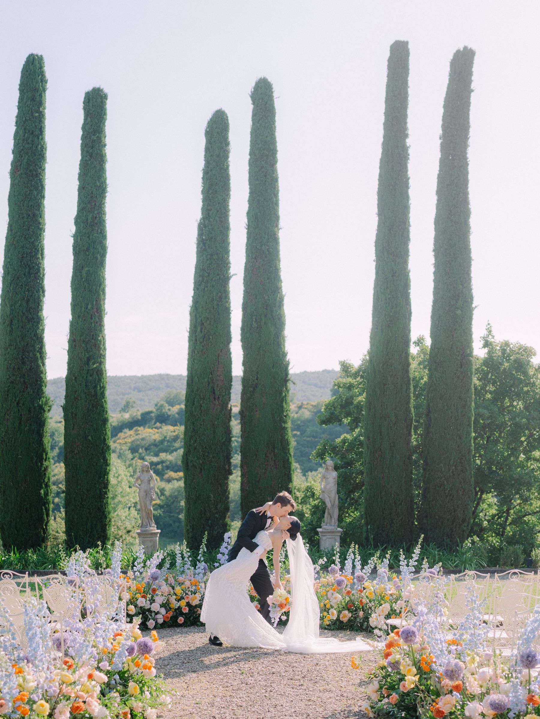 Under the Tuscan Sun: Isabel and Collin's Enchanting Wedding at Villa La Selva photo