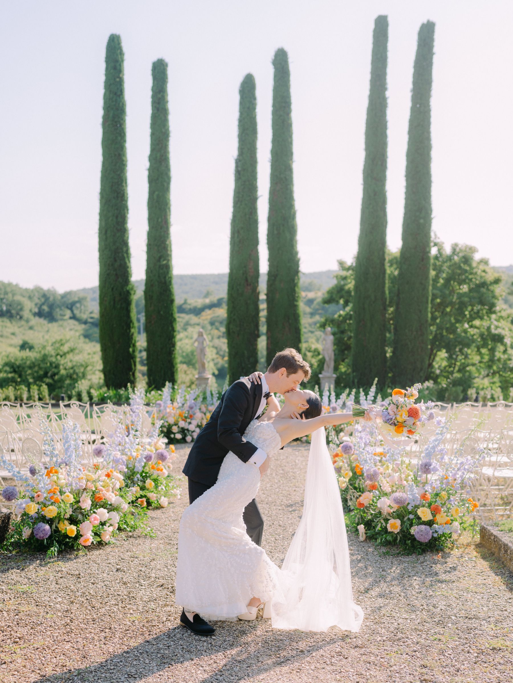 Under the Tuscan Sun: Isabel and Collin's Enchanting Wedding at Villa La Selva photo