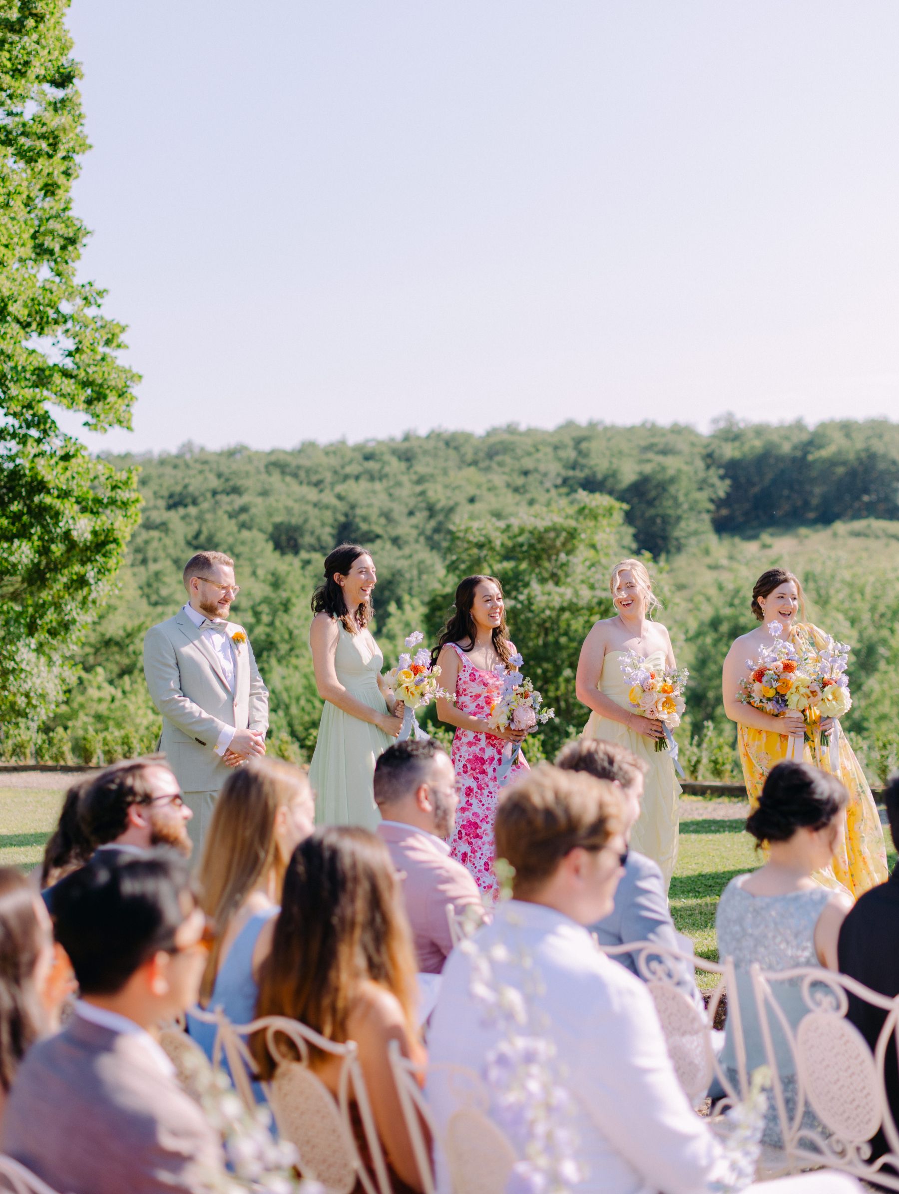 Under the Tuscan Sun: Isabel and Collin's Enchanting Wedding at Villa La Selva photo
