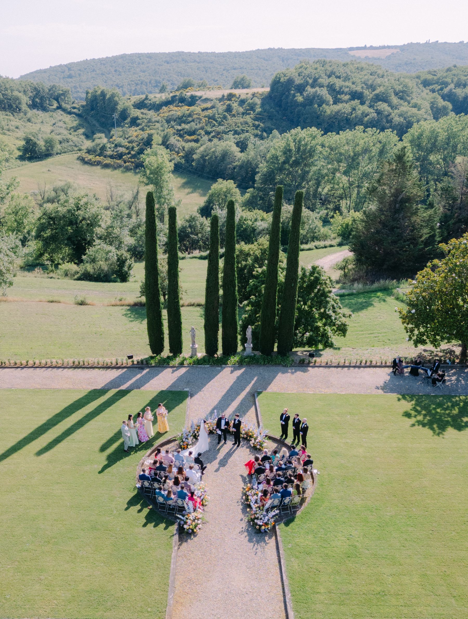 Under the Tuscan Sun: Isabel and Collin's Enchanting Wedding at Villa La Selva photo