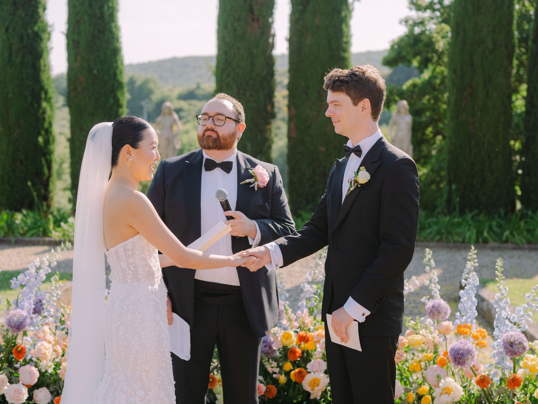 Under the Tuscan Sun: Isabel and Collin's Enchanting Wedding at Villa La Selva photo