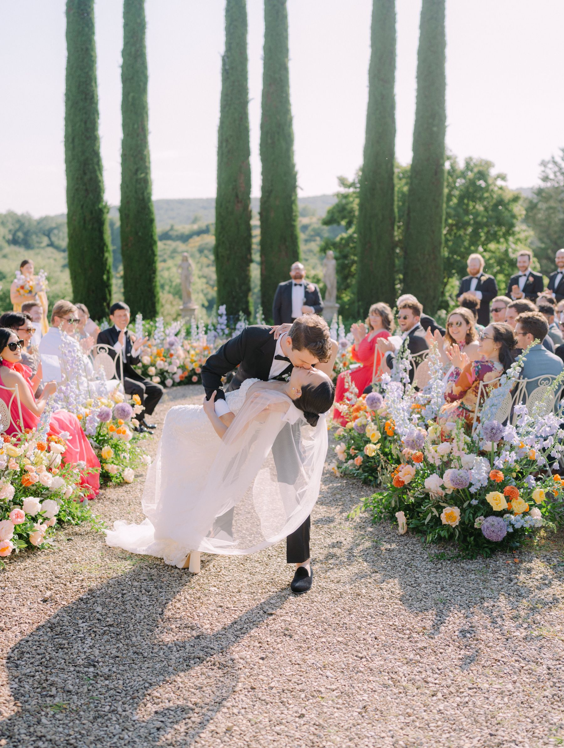 Under the Tuscan Sun: Isabel and Collin's Enchanting Wedding at Villa La Selva photo