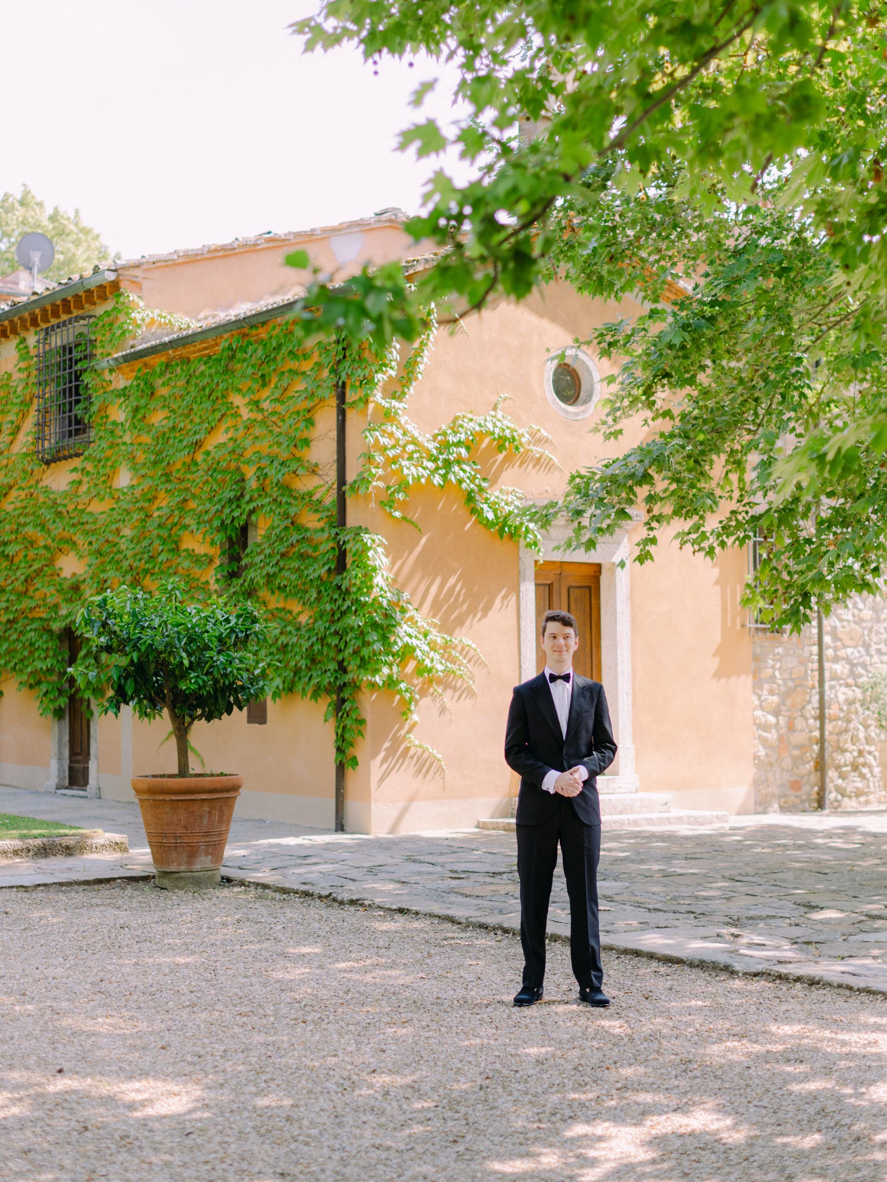 Under the Tuscan Sun: Isabel and Collin's Enchanting Wedding at Villa La Selva photo