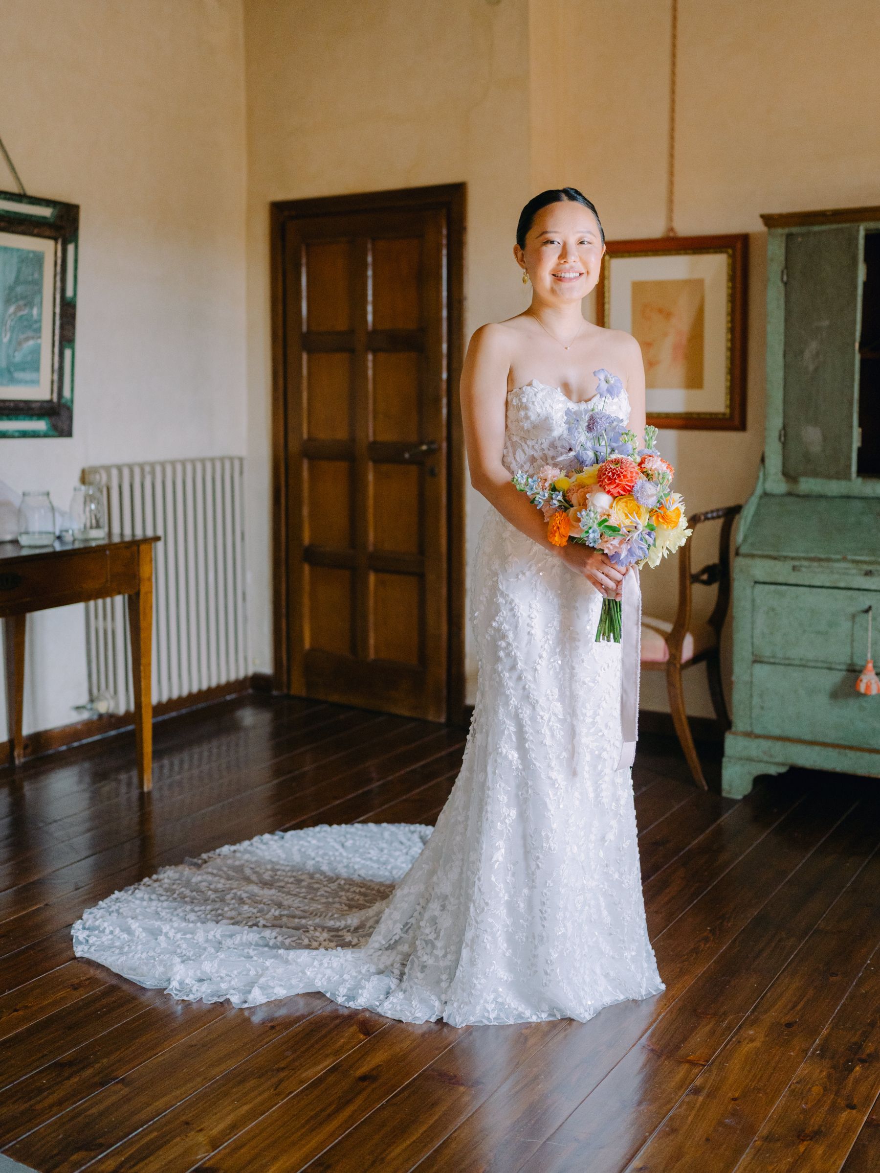 Under the Tuscan Sun: Isabel and Collin's Enchanting Wedding at Villa La Selva photo