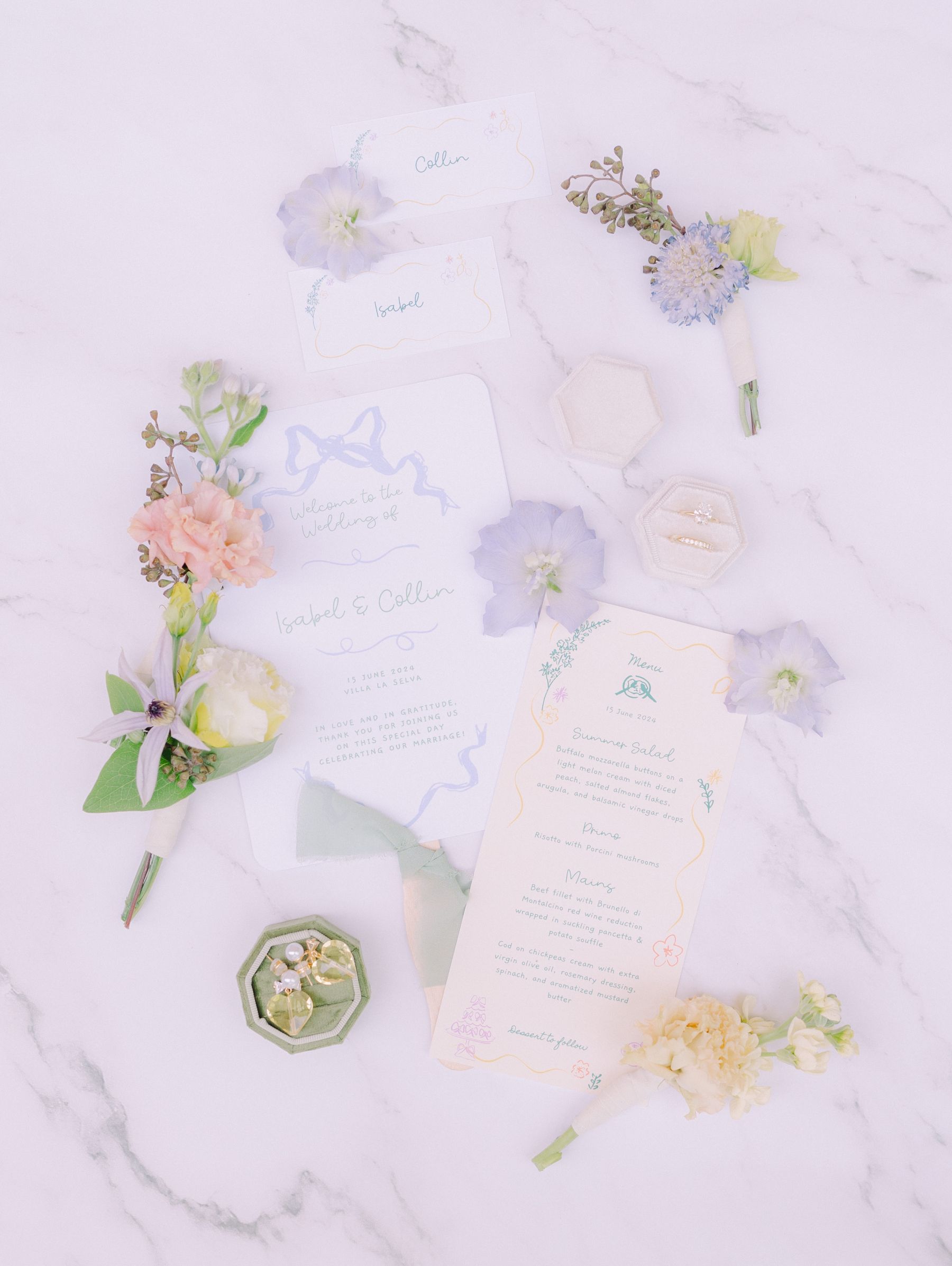 Under the Tuscan Sun: Isabel and Collin's Enchanting Wedding at Villa La Selva photo