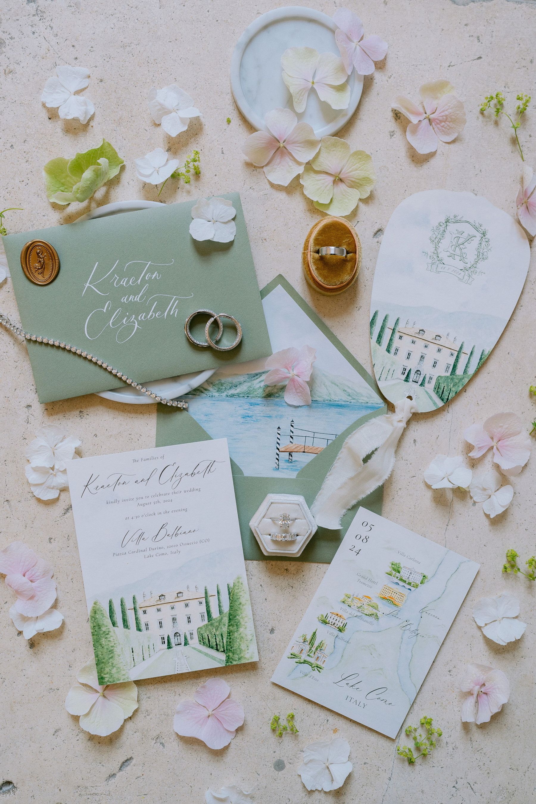 Romance in Lake Como: Liz and Kraeton’s Stunning Wedding at Villa Balbiano photo