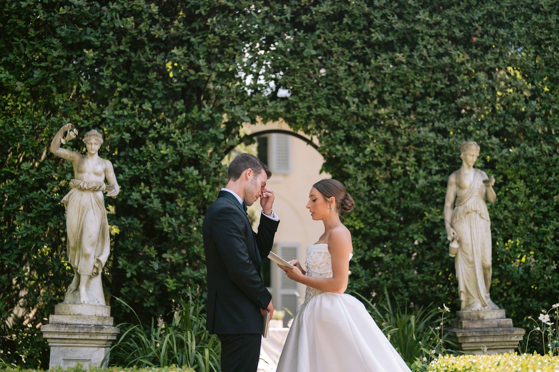 Romance in Lake Como: Liz and Kraeton’s Stunning Wedding at Villa Balbiano photo