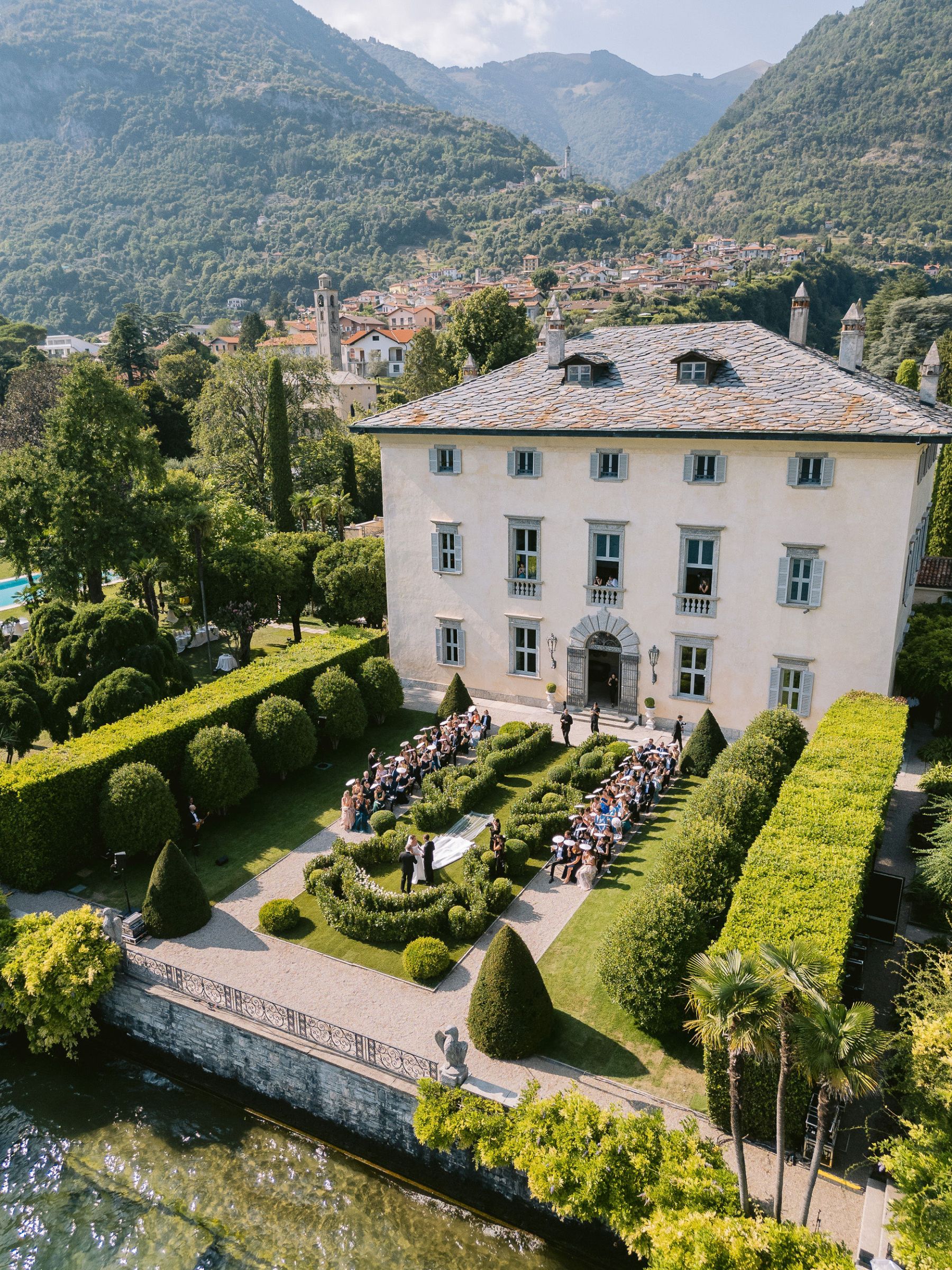 Romance in Lake Como: Liz and Kraeton’s Stunning Wedding at Villa Balbiano photo