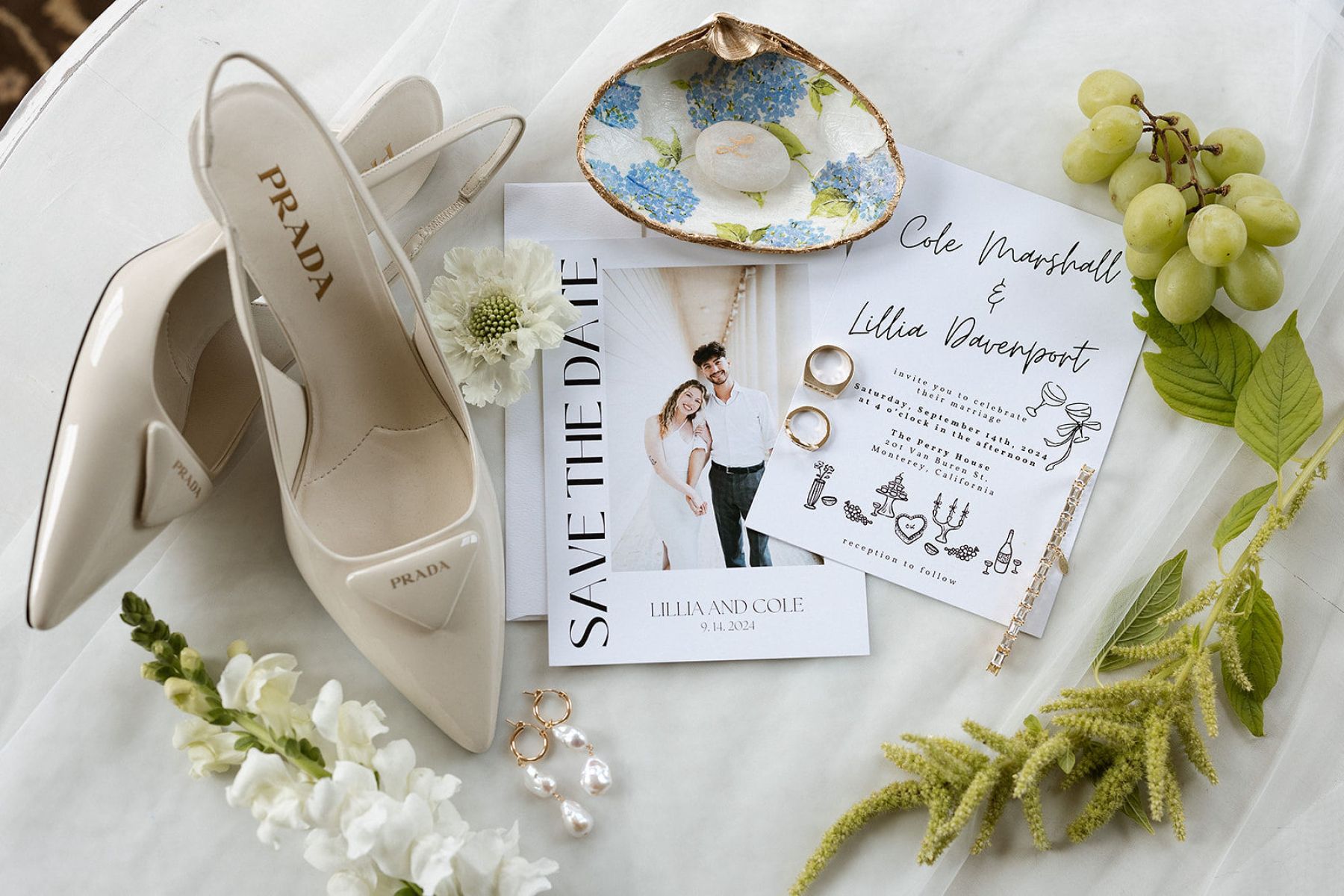 Lillia &amp; Cole: An Elevated Garden Wedding at The Perry House photo