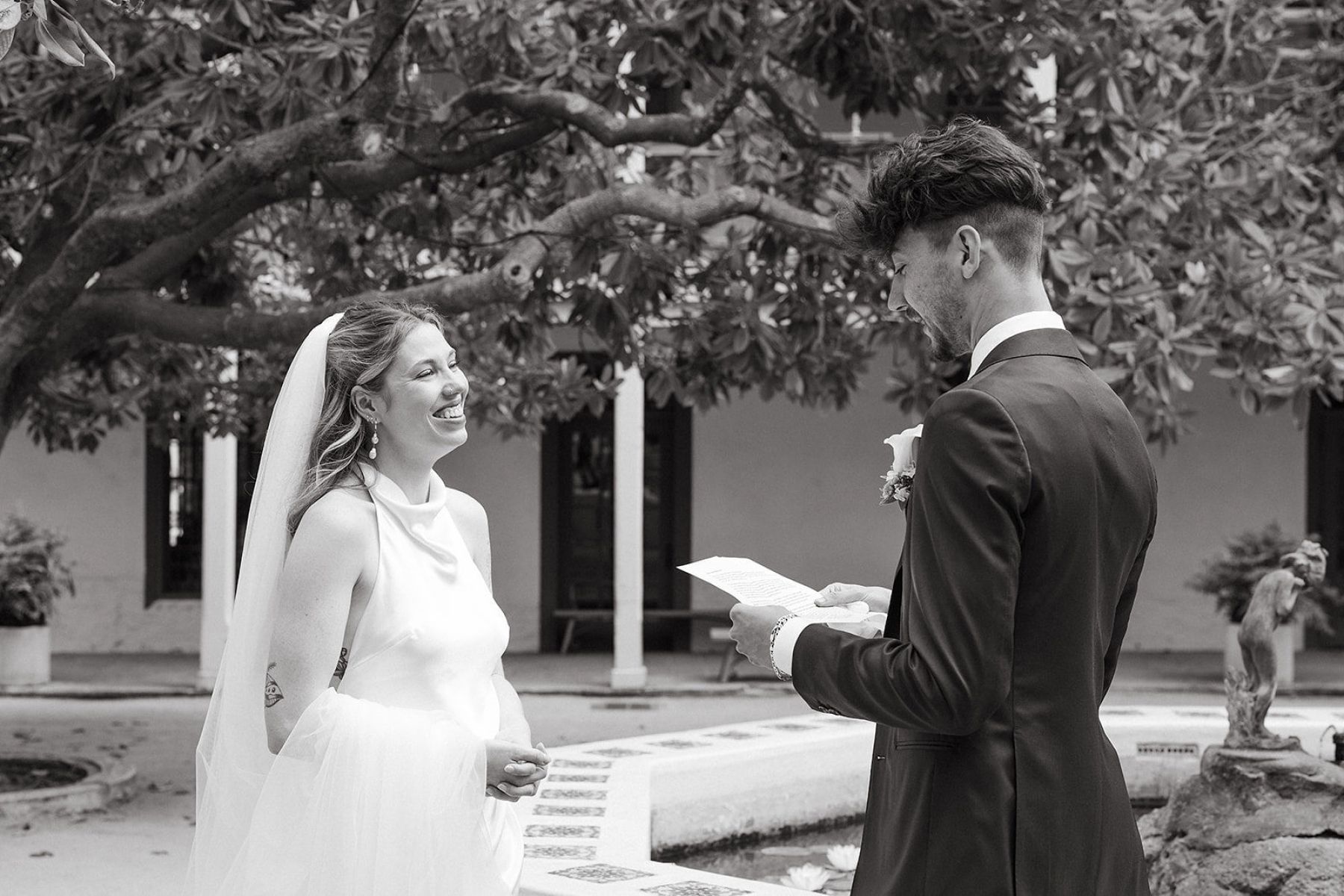 Lillia &amp; Cole: An Elevated Garden Wedding at The Perry House photo