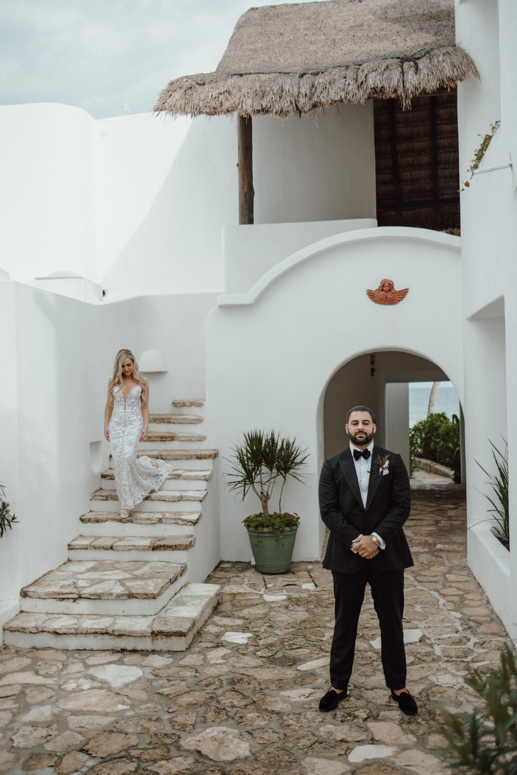 Crystal &amp; Anthony's Luxe Jungle Wedding at Maroma, A Belmond Hotel photo
