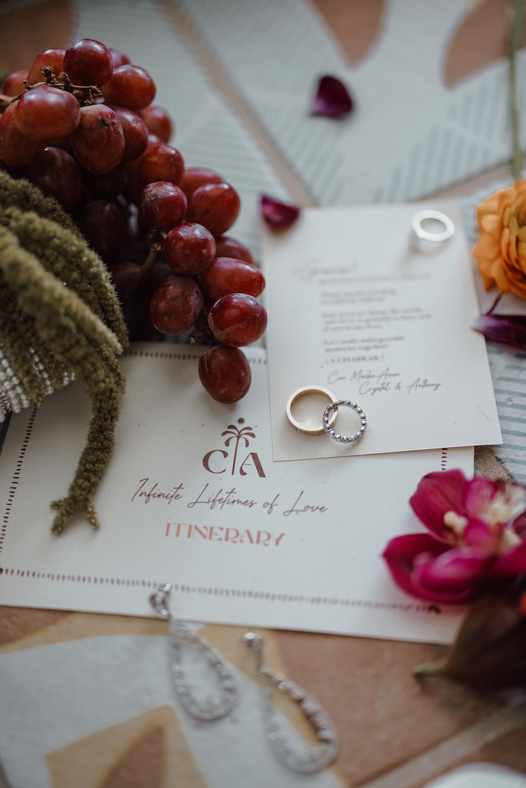 Crystal &amp; Anthony's Luxe Jungle Wedding at Maroma, A Belmond Hotel photo