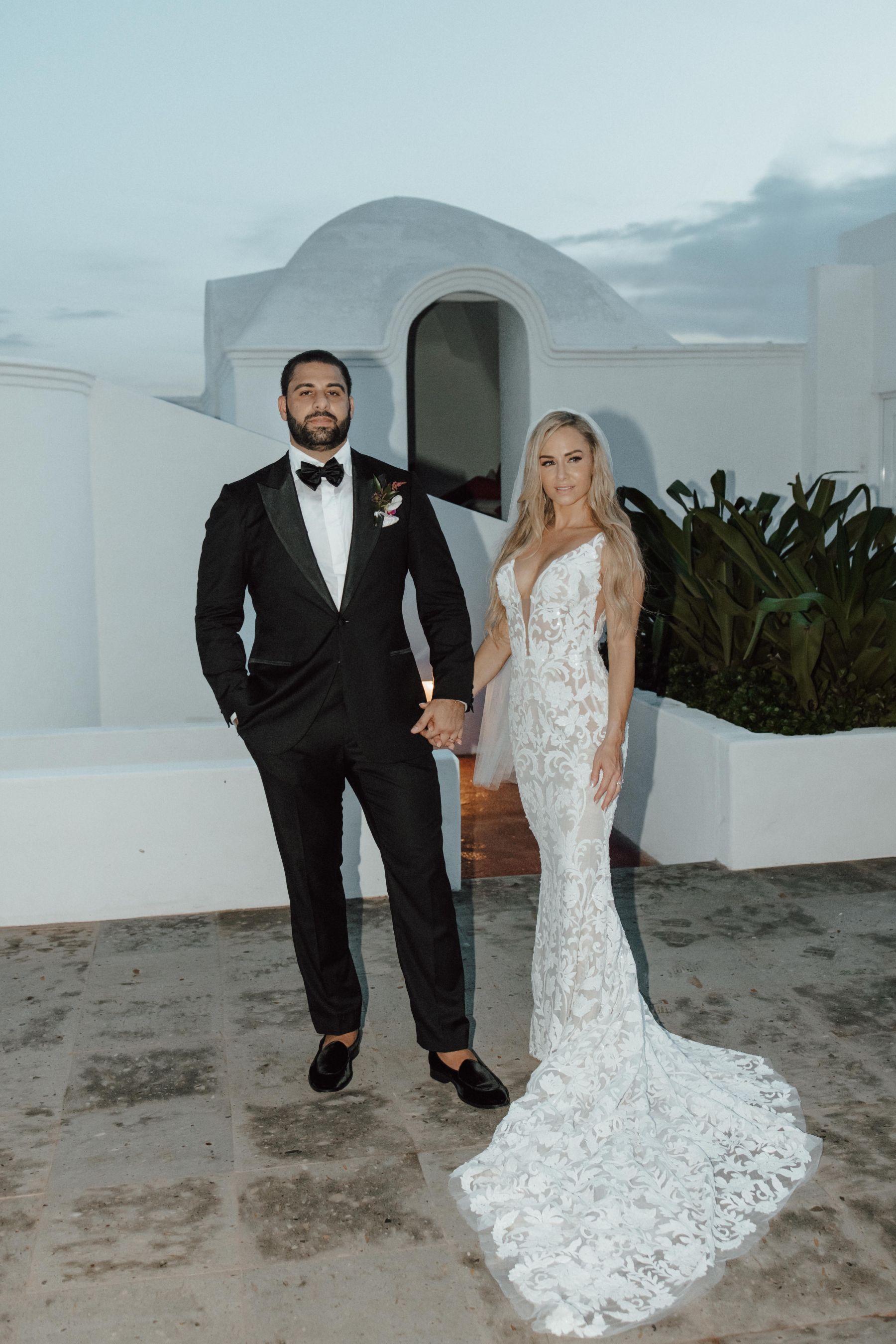 Crystal &amp; Anthony's Luxe Jungle Wedding at Maroma, A Belmond Hotel photo