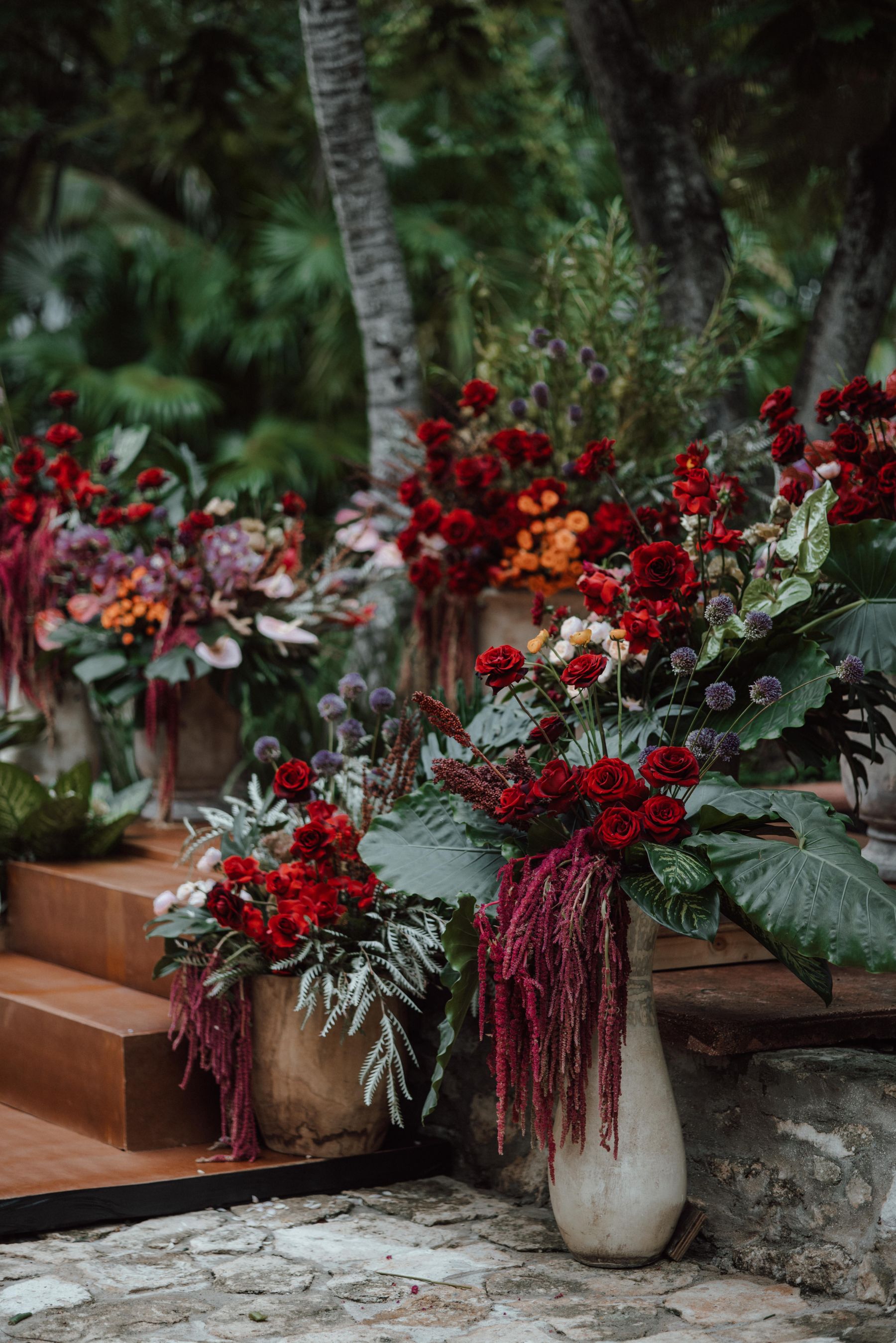 Crystal &amp; Anthony's Luxe Jungle Wedding at Maroma, A Belmond Hotel photo