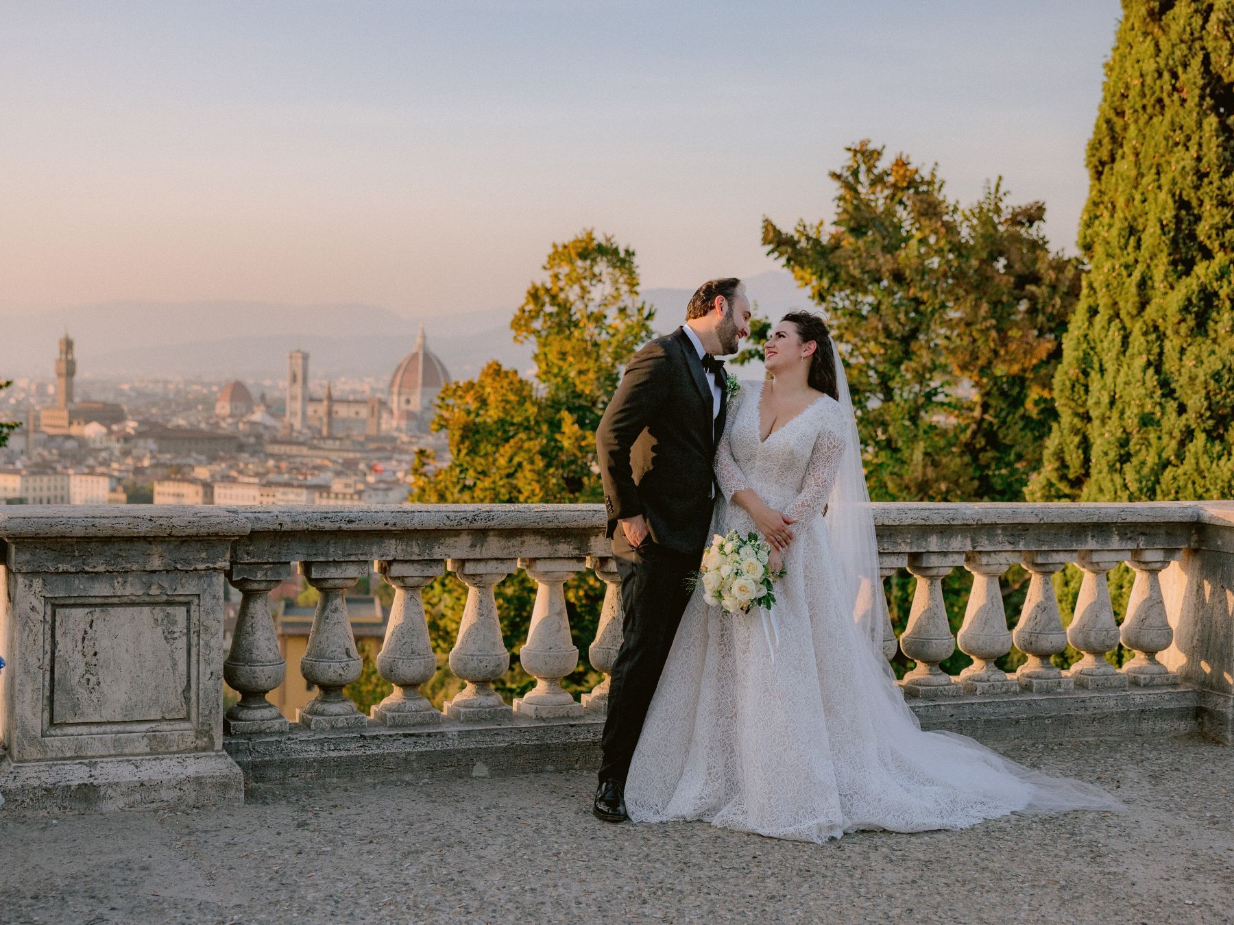 From Florence with Love: Vittoria &amp; David’s Enchanting Wedding at Villa Cora photo