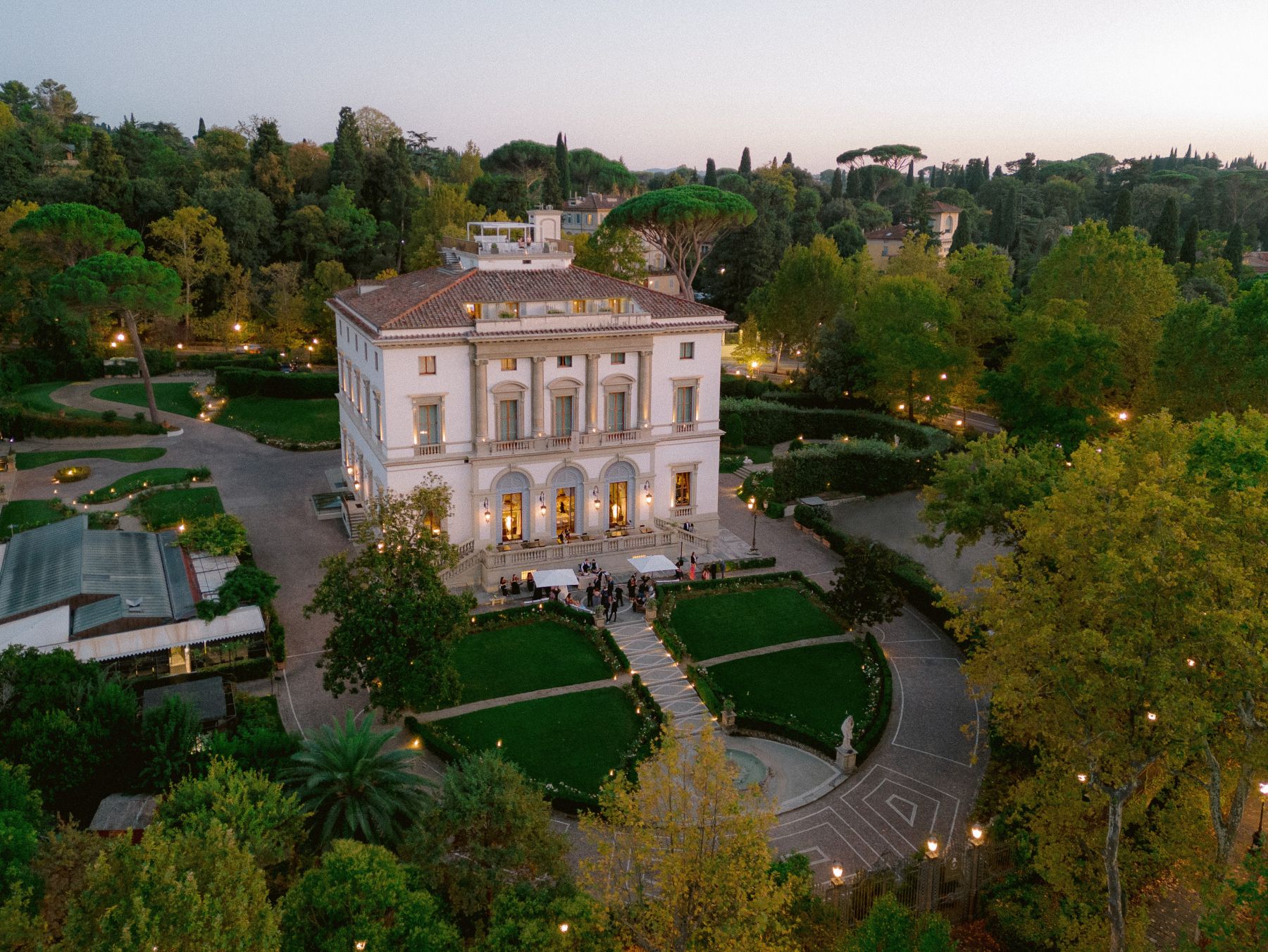 From Florence with Love: Vittoria &amp; David’s Enchanting Wedding at Villa Cora photo