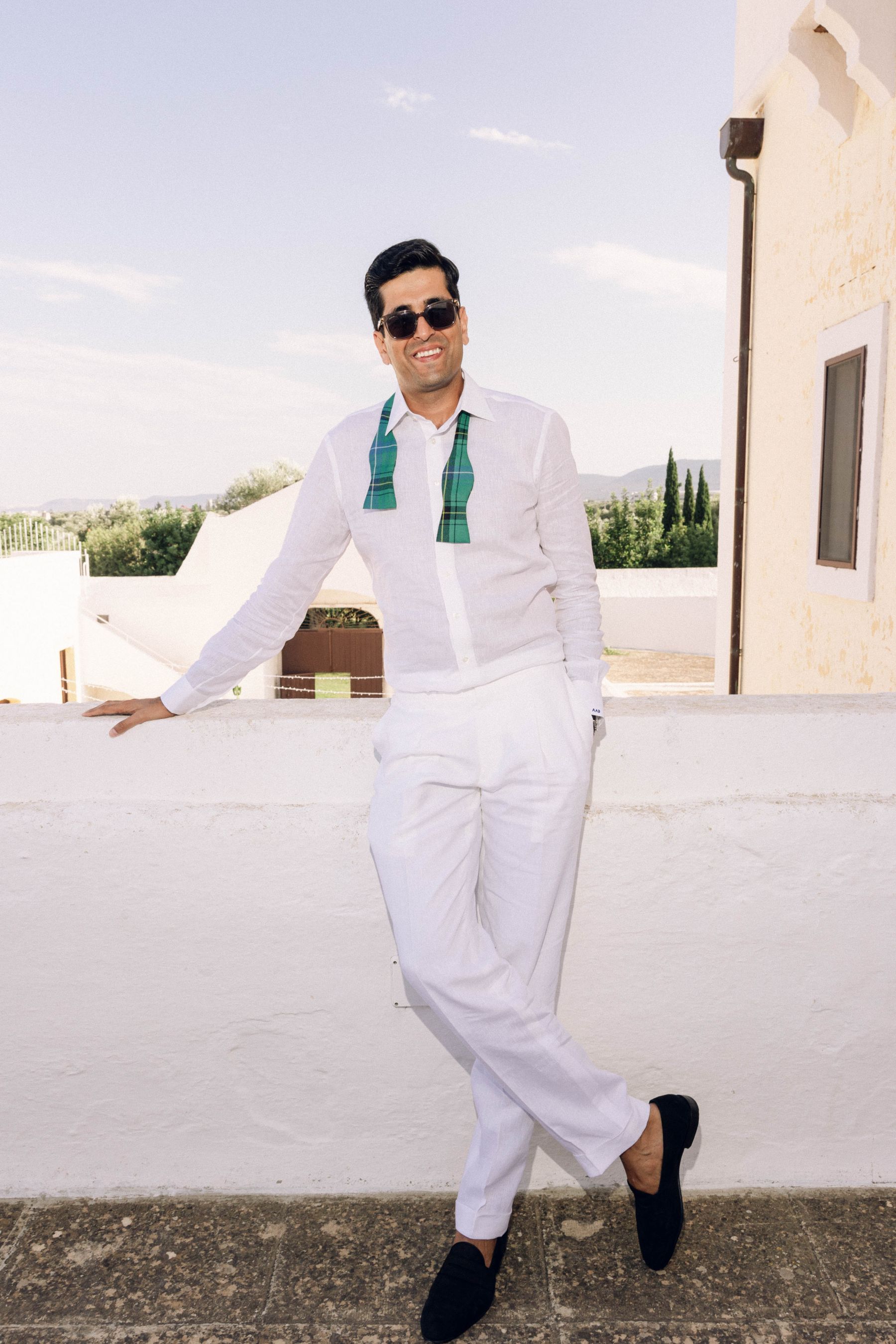 A Multicultural Love Story: Alice &amp; Adi's Romantic Italian Wedding at Borgo San Marco photo