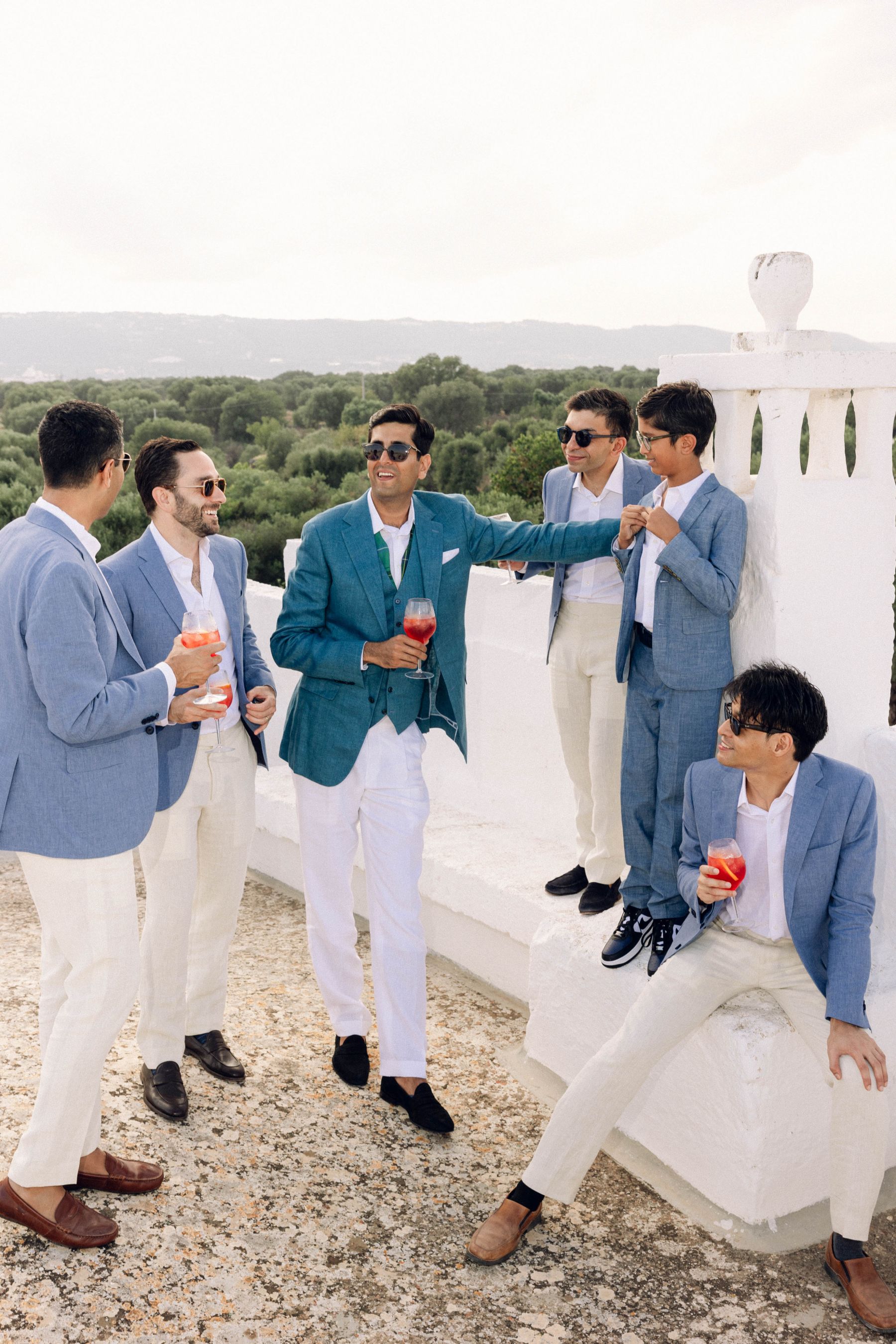 A Multicultural Love Story: Alice &amp; Adi's Romantic Italian Wedding at Borgo San Marco photo