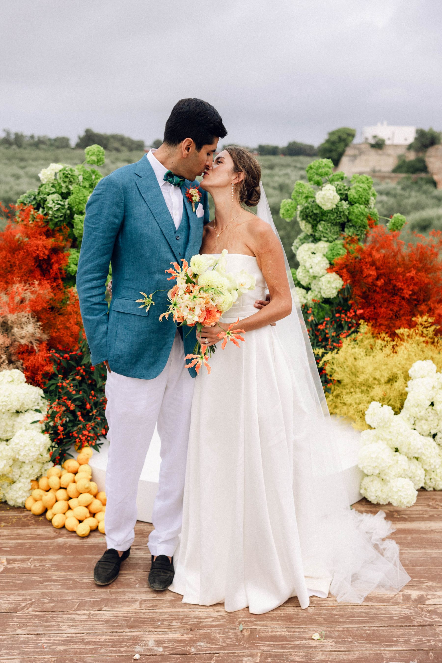 A Multicultural Love Story: Alice &amp; Adi's Romantic Italian Wedding at Borgo San Marco photo