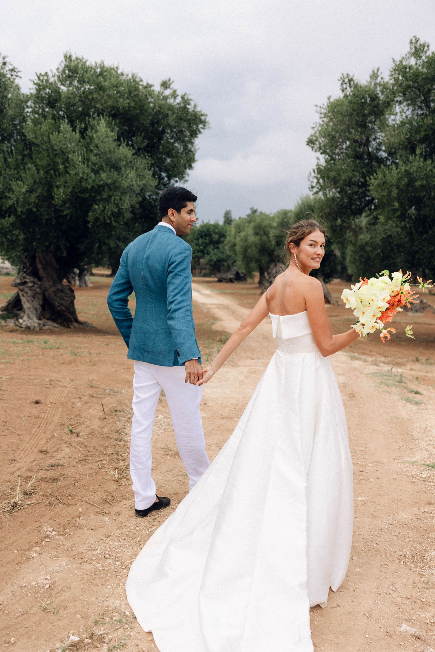 A Multicultural Love Story: Alice &amp; Adi's Romantic Italian Wedding at Borgo San Marco photo