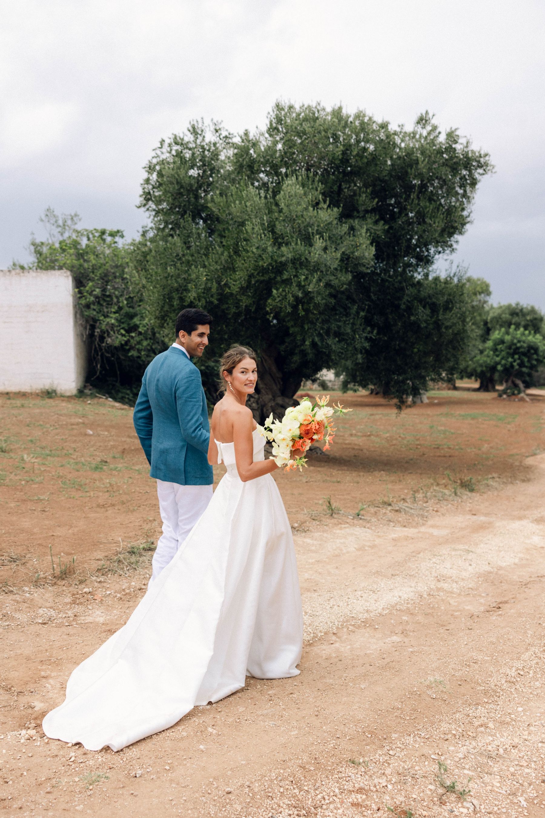 A Multicultural Love Story: Alice &amp; Adi's Romantic Italian Wedding at Borgo San Marco photo