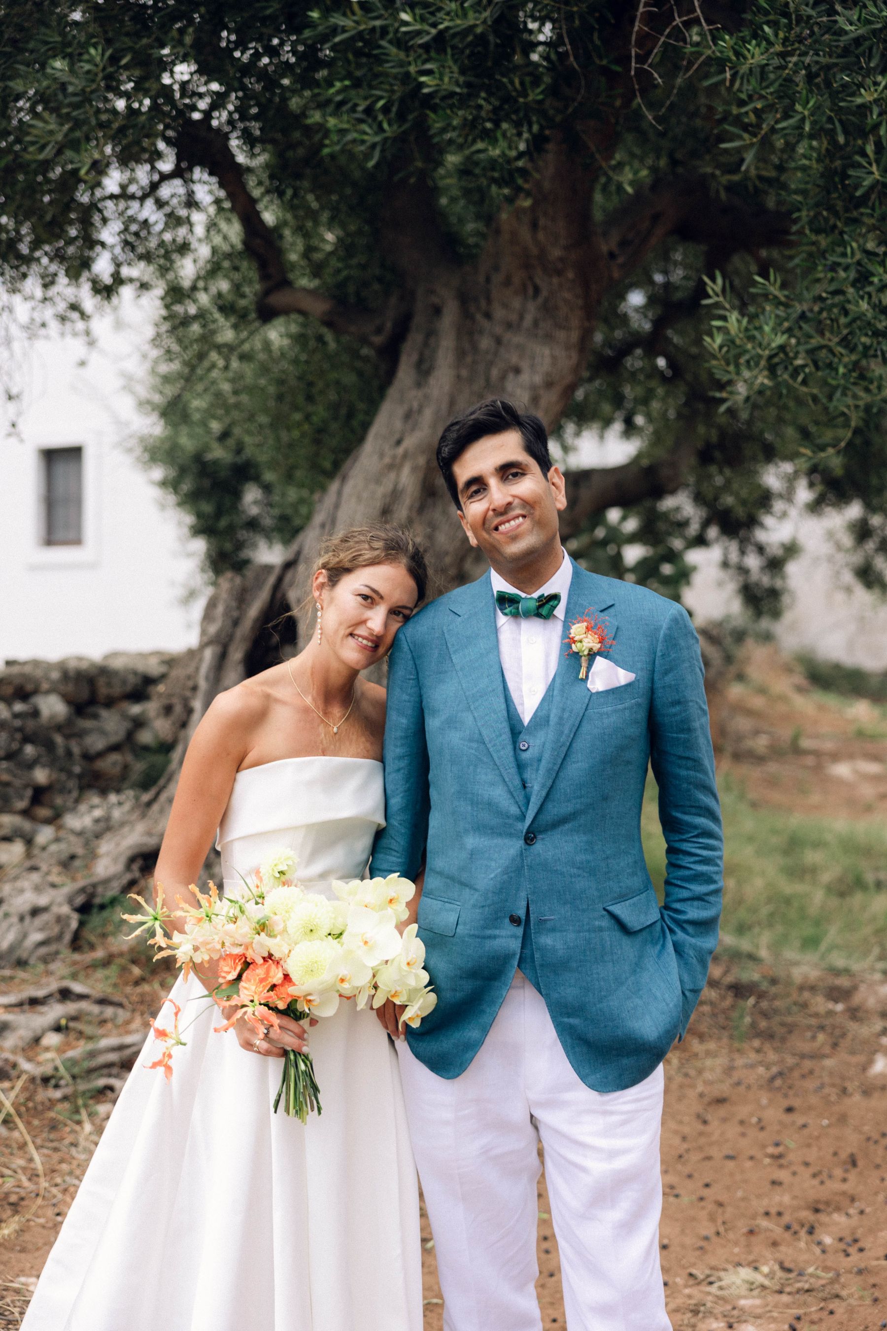 A Multicultural Love Story: Alice &amp; Adi's Romantic Italian Wedding at Borgo San Marco photo