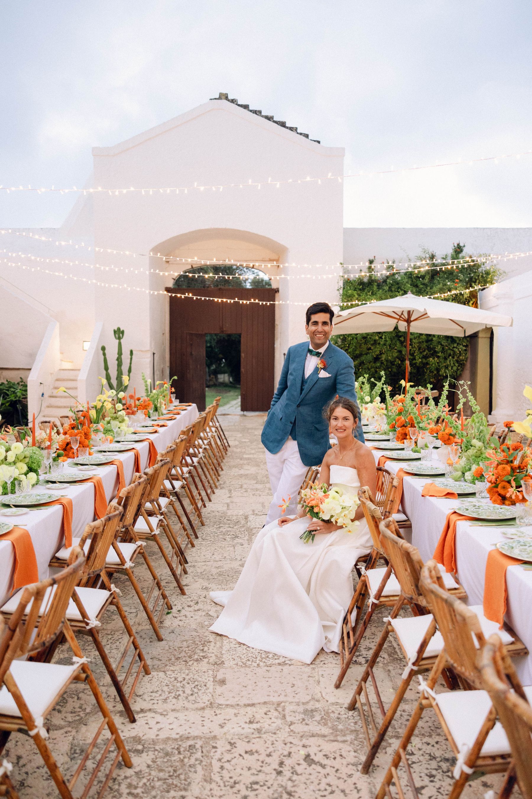 A Multicultural Love Story: Alice &amp; Adi's Romantic Italian Wedding at Borgo San Marco photo