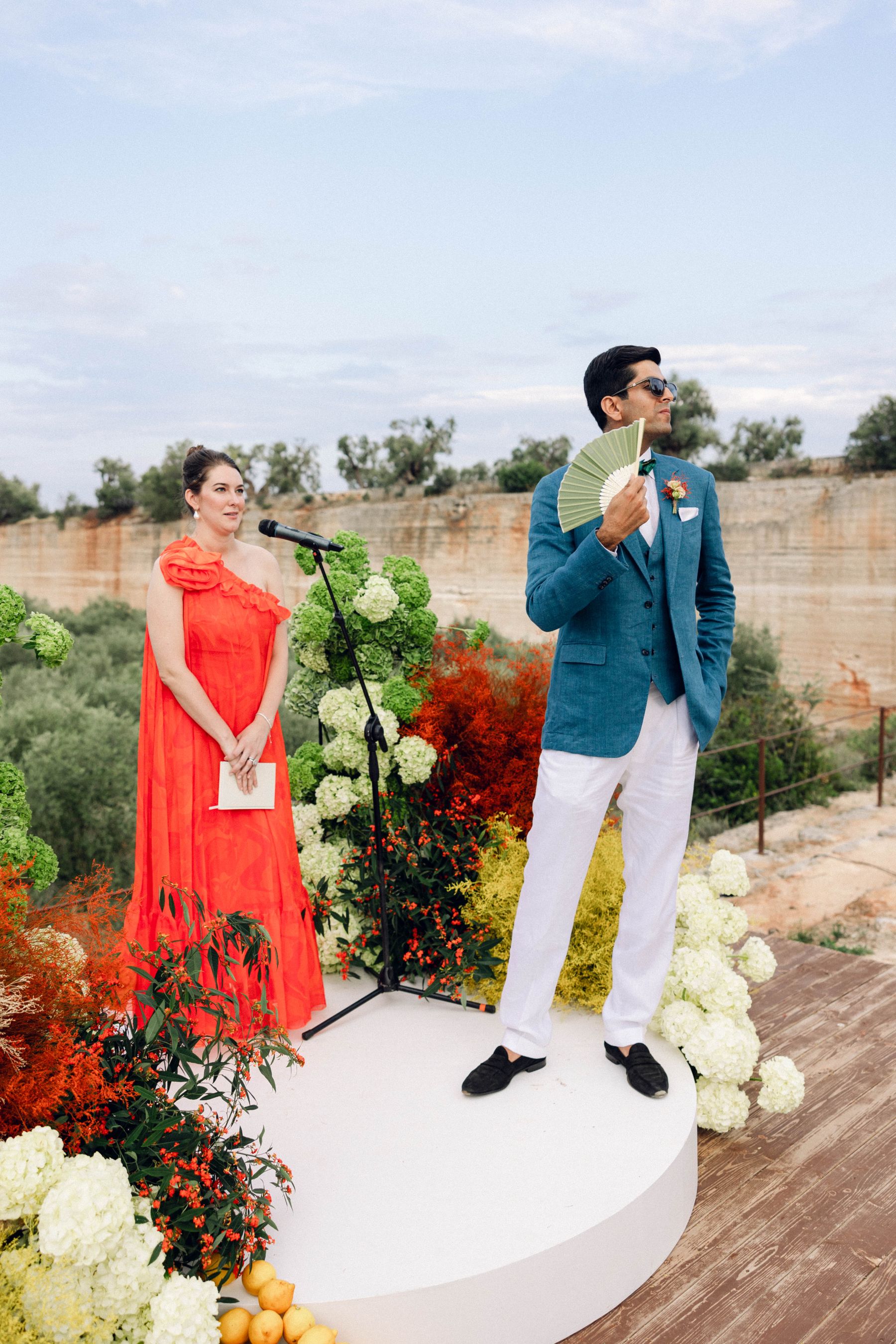 A Multicultural Love Story: Alice &amp; Adi's Romantic Italian Wedding at Borgo San Marco photo